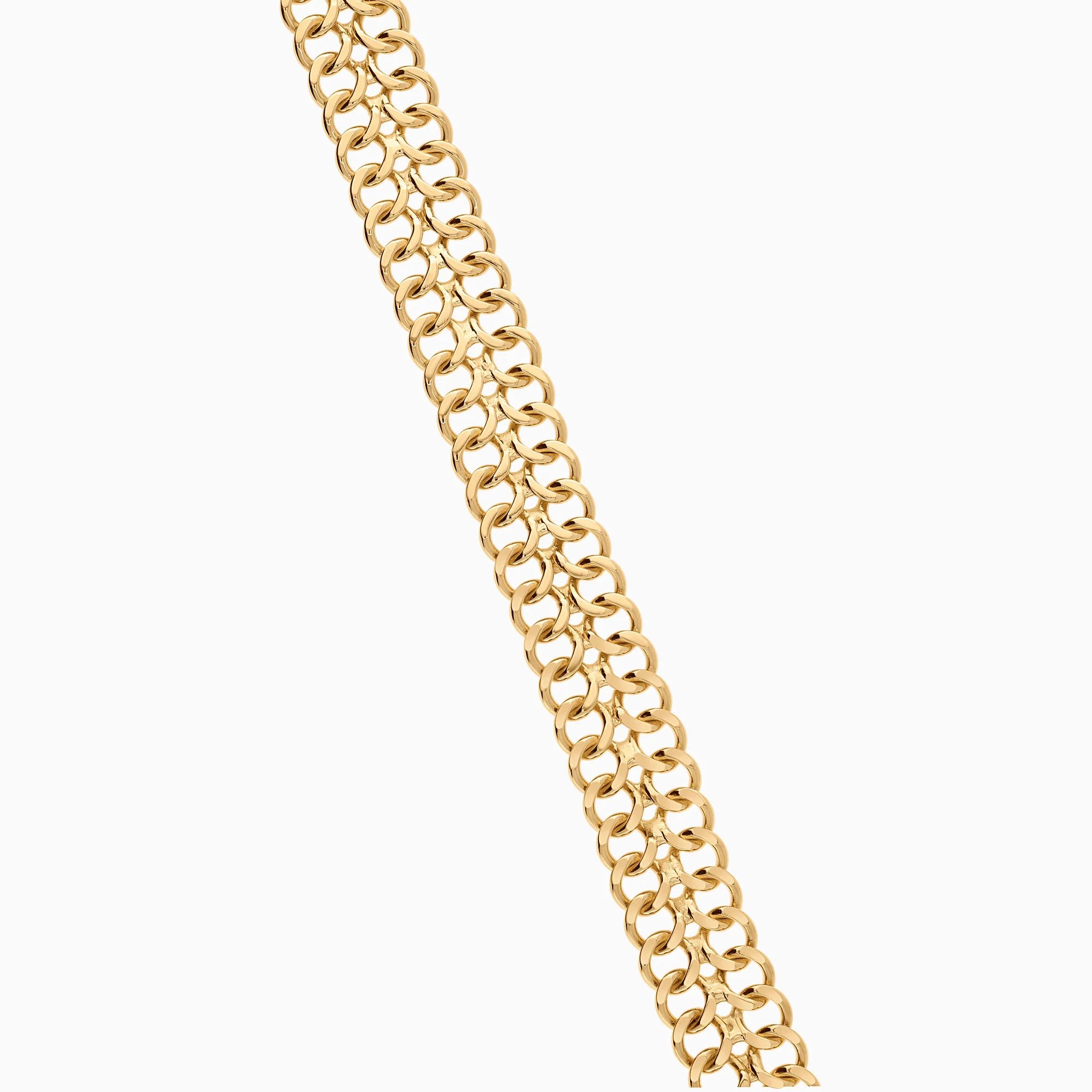 Herringbone bracelet 19.61g 18K gold