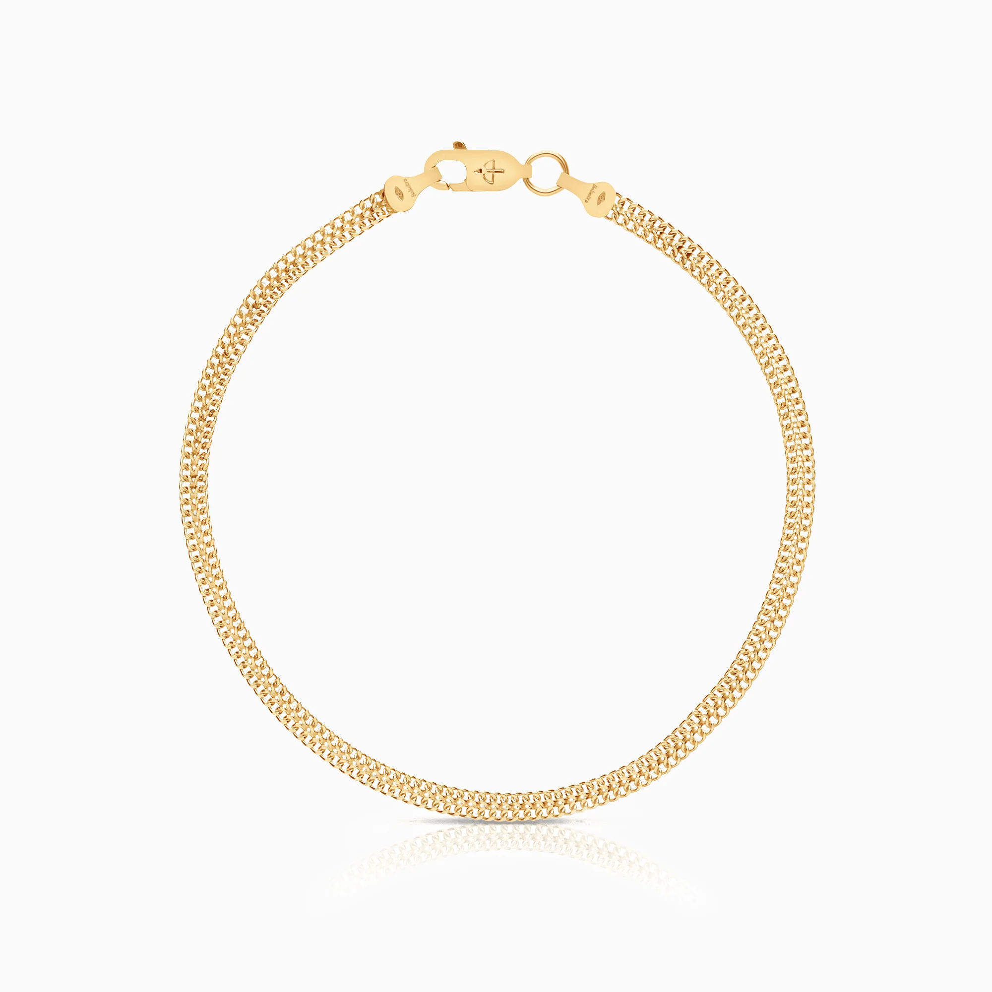 Fishbone bracelet 3.08g 18K gold