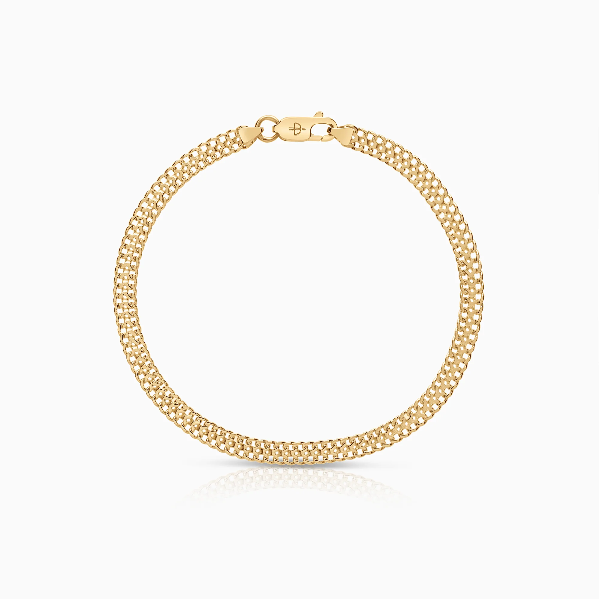 Herringbone bracelet 5.63g 18K gold