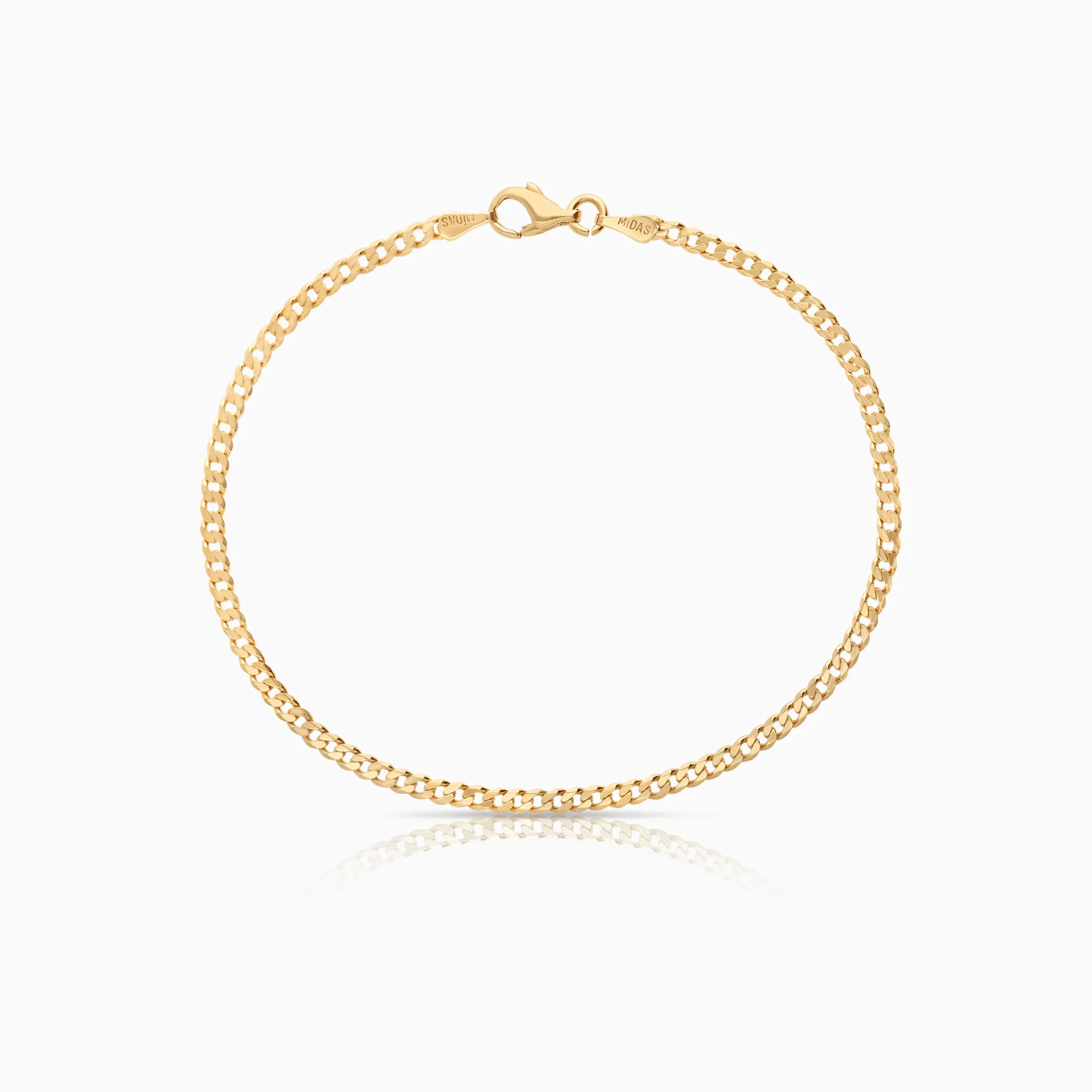 Curb Bracelet 3.40g 14K Gold