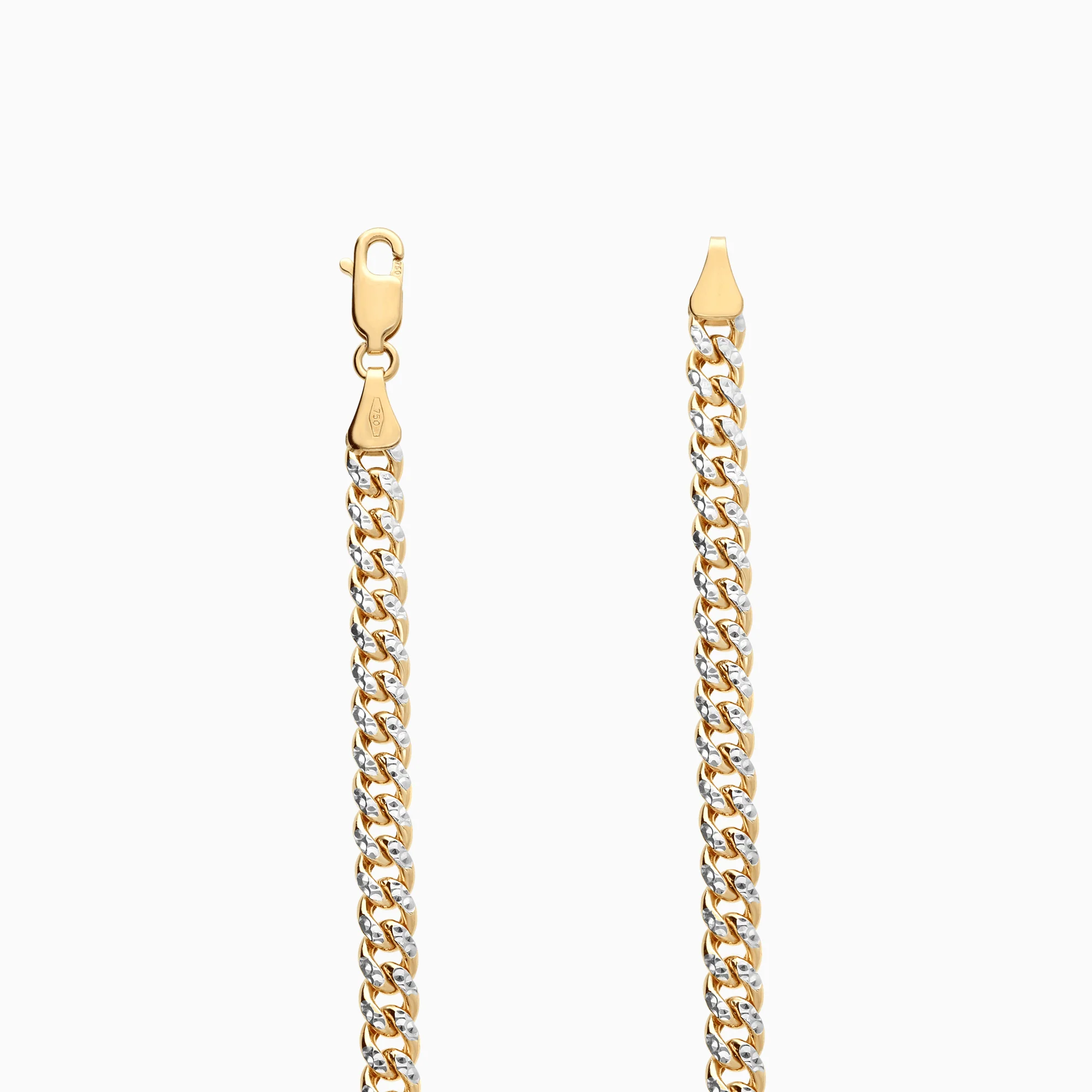Curb bracelet 7.58g 18K gold - Image 2