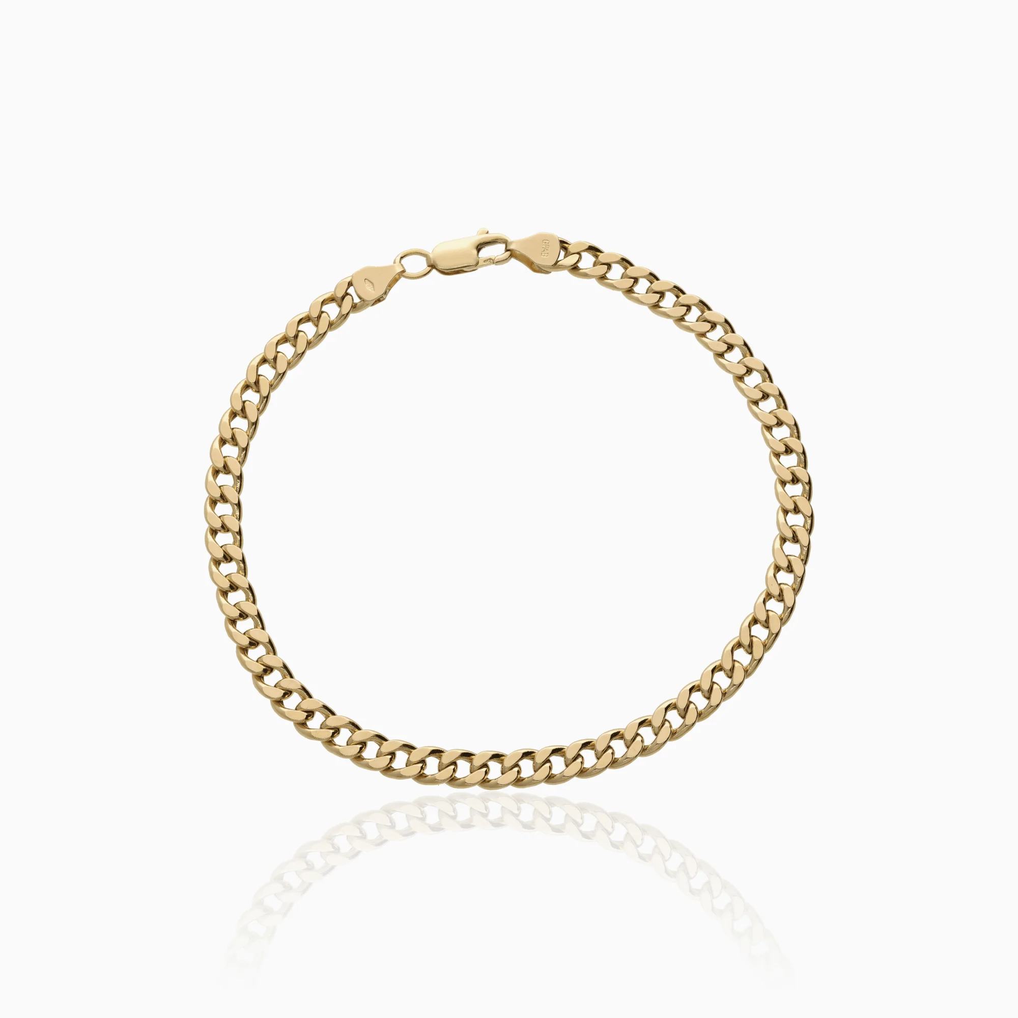 Curb bracelet 8.02g 18K gold