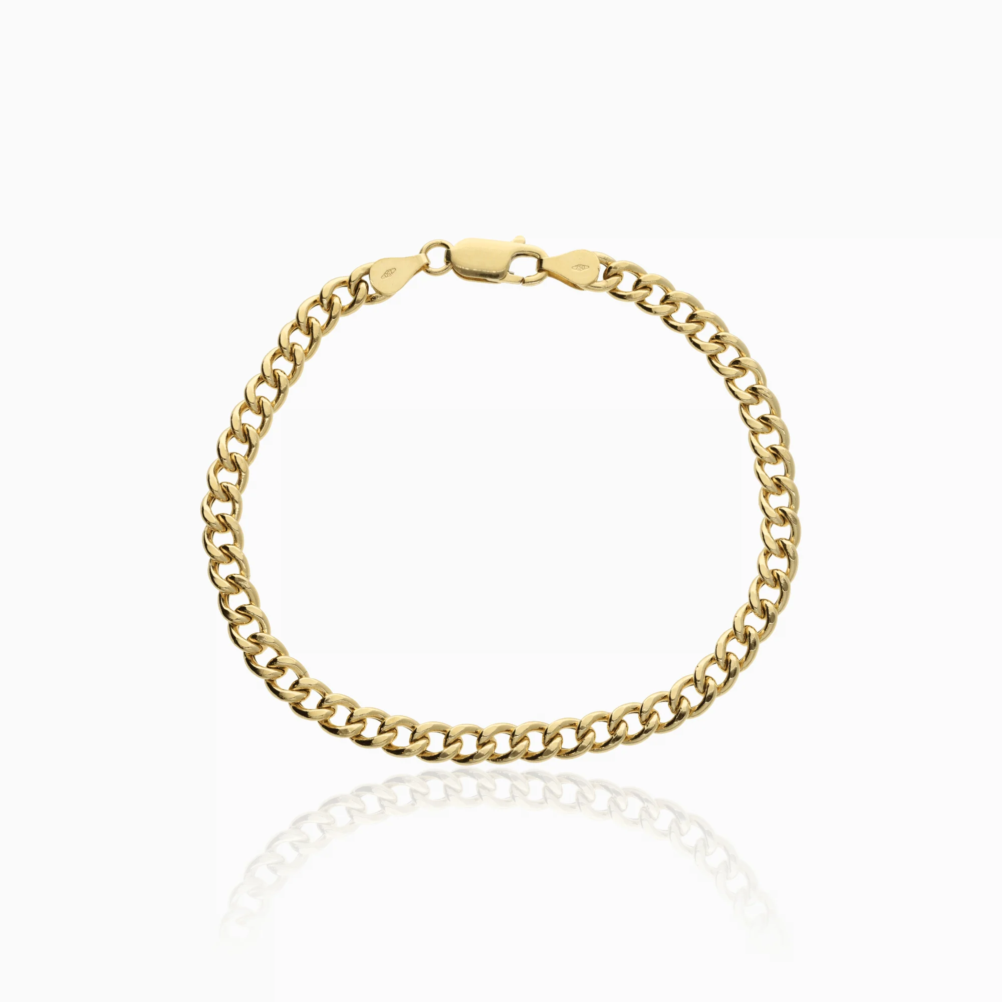 Curb bracelet 8.37g 18K gold