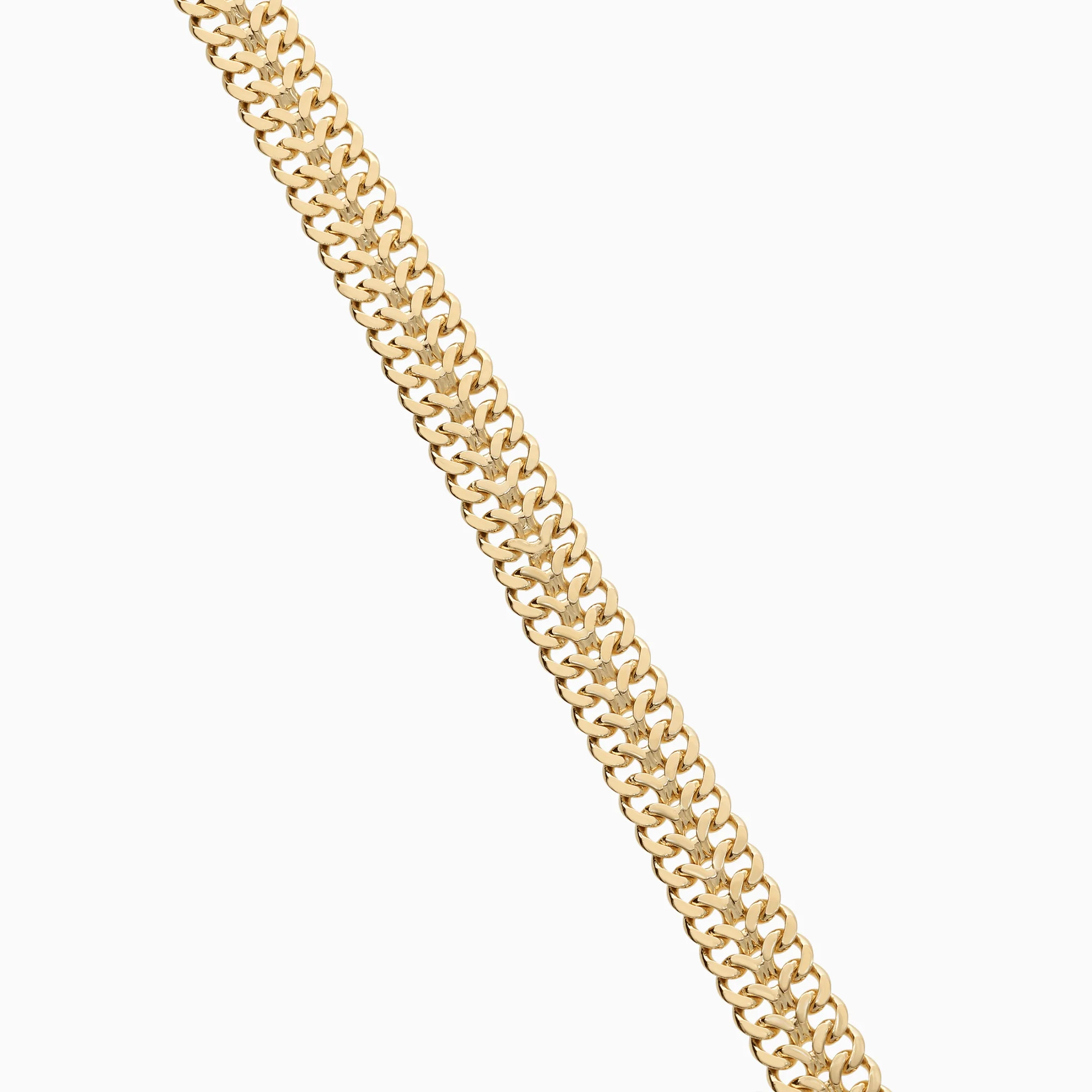 Fishbone bracelet 17.18g 18K gold