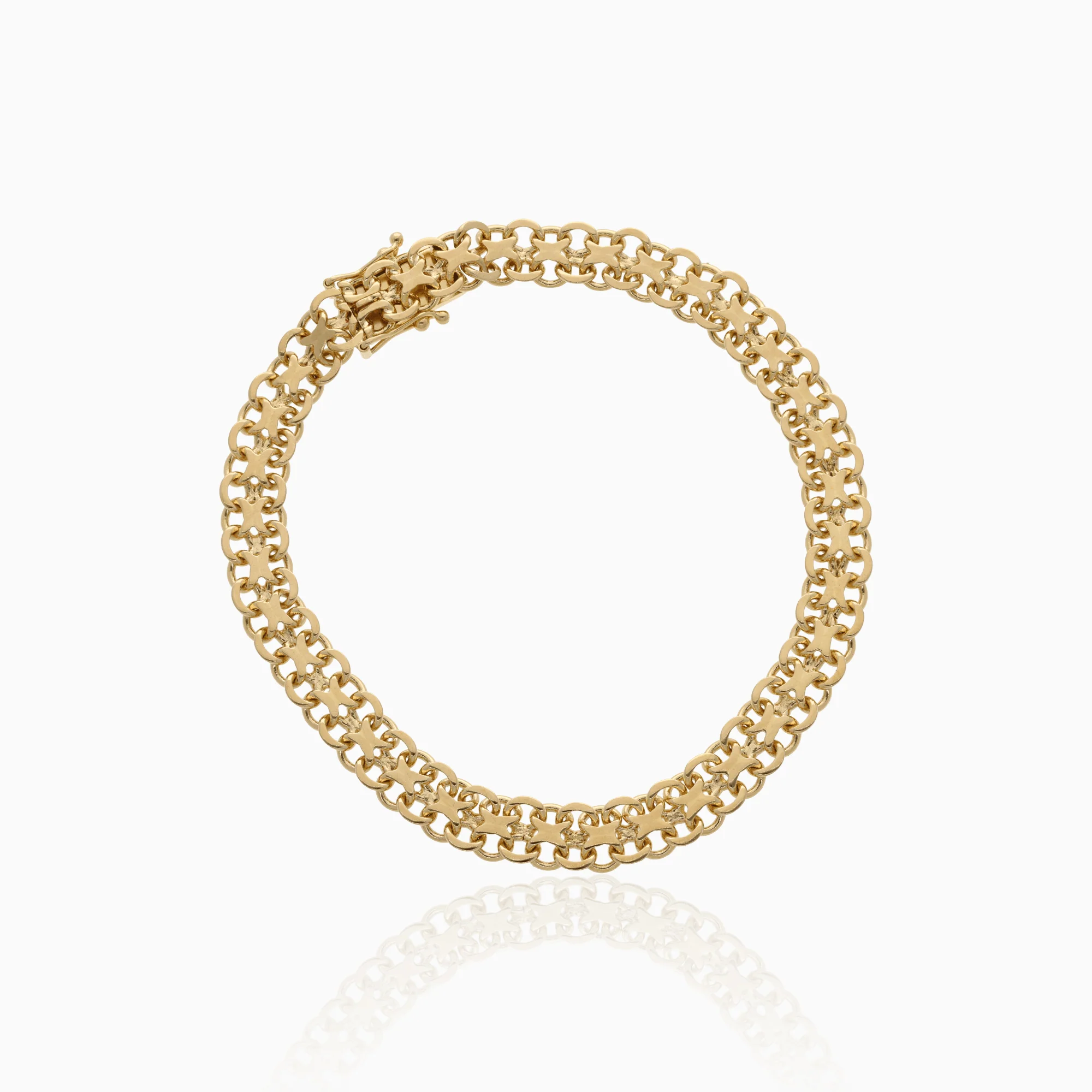 X-link bracelet 11.60g 18K gold