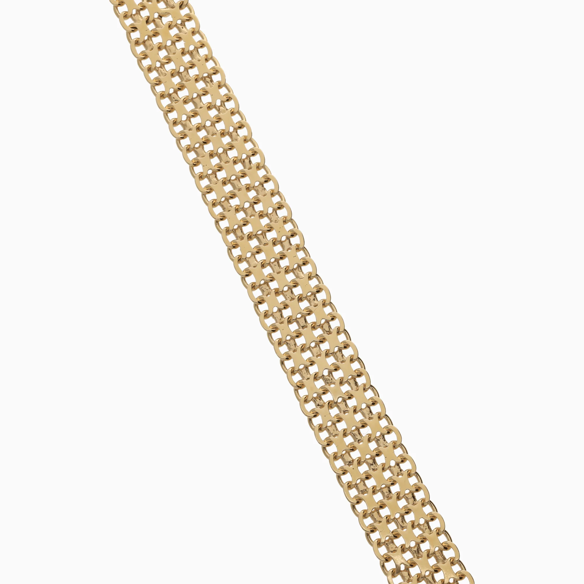 X-link bracelet 14.95g 18K gold