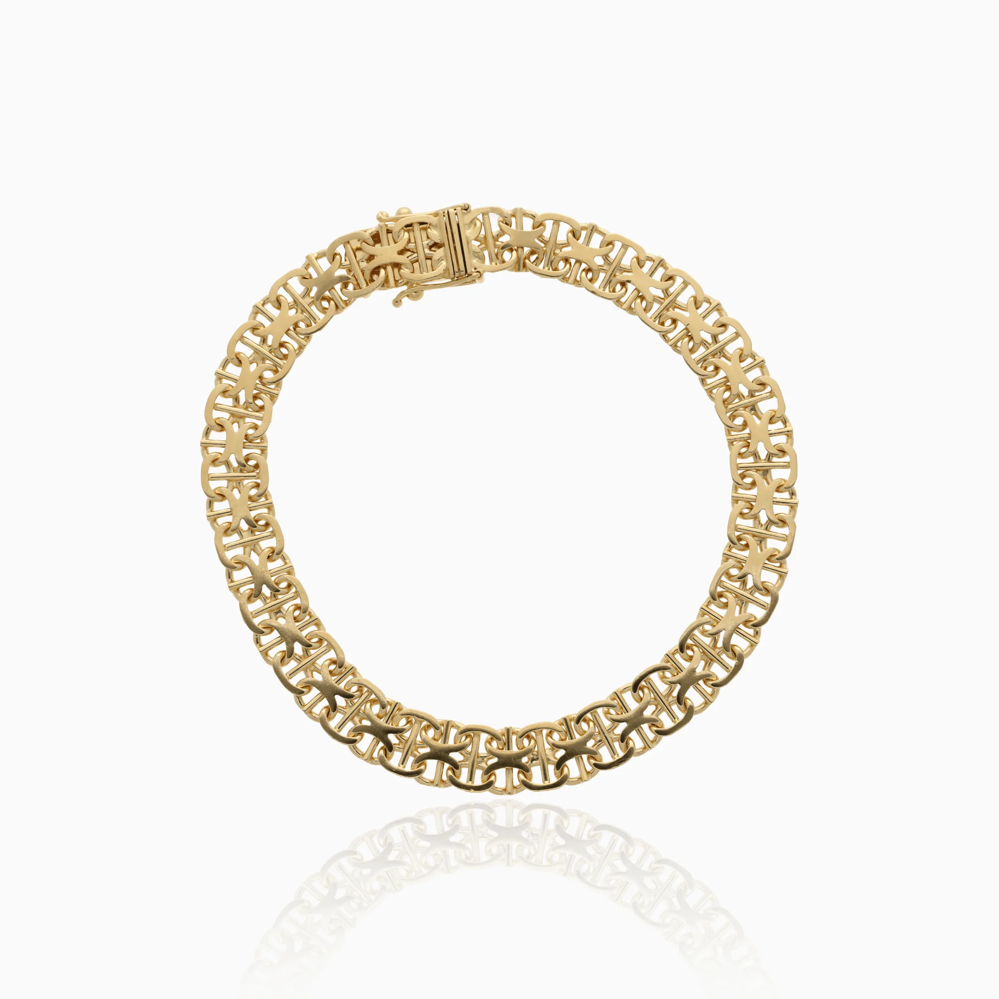 Bracelet X-link 15g 18K gold