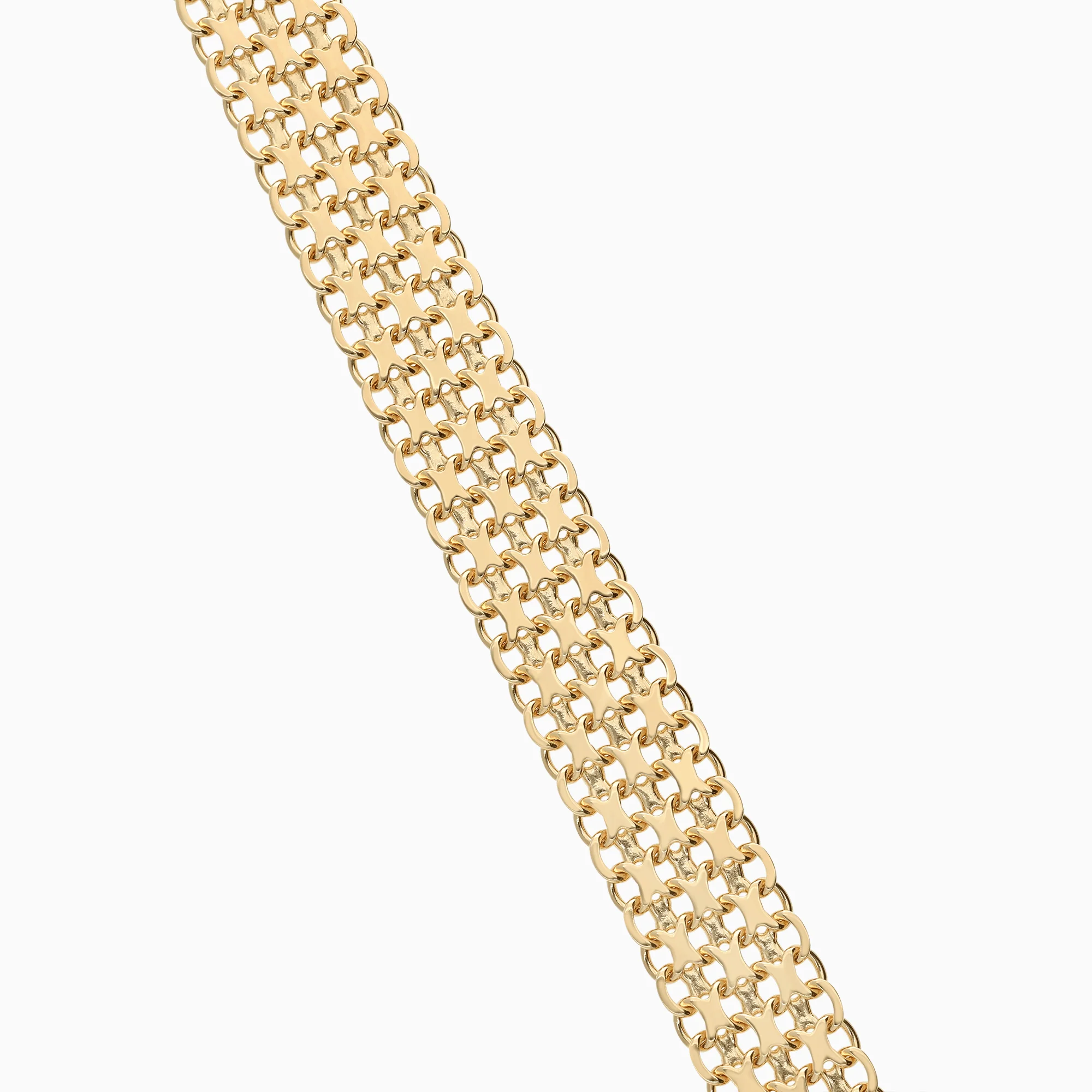 X-link bracelet 19.16g 18K gold