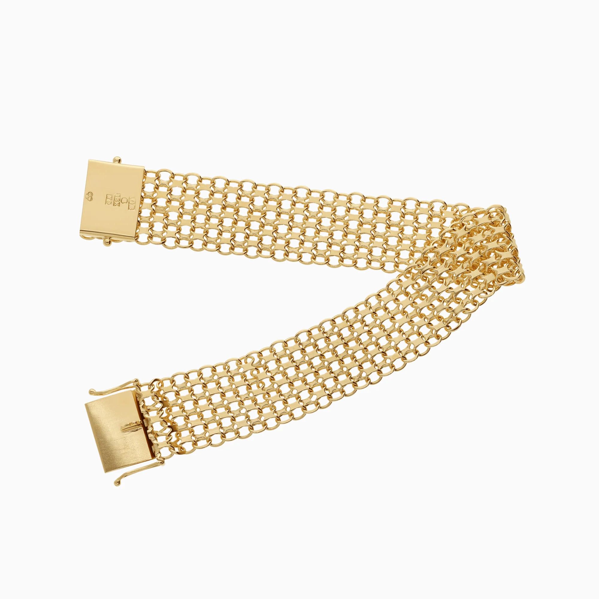 X-link bracelet 22.85g 18K gold - Image 2