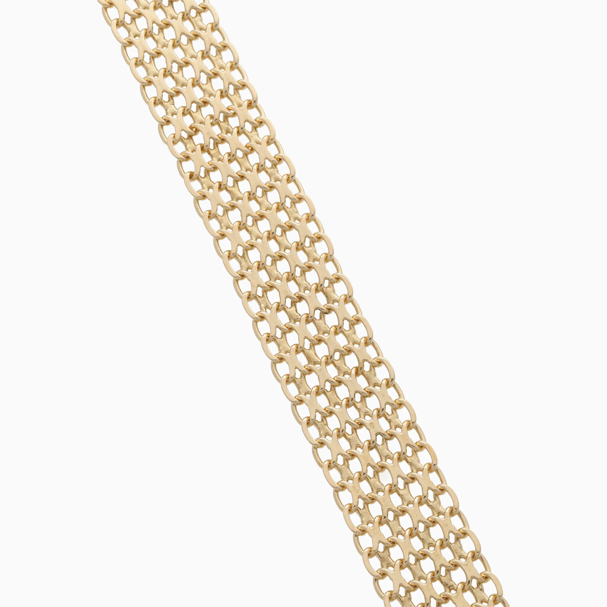 X-Link Bracelet 25.2g 18K Gold
