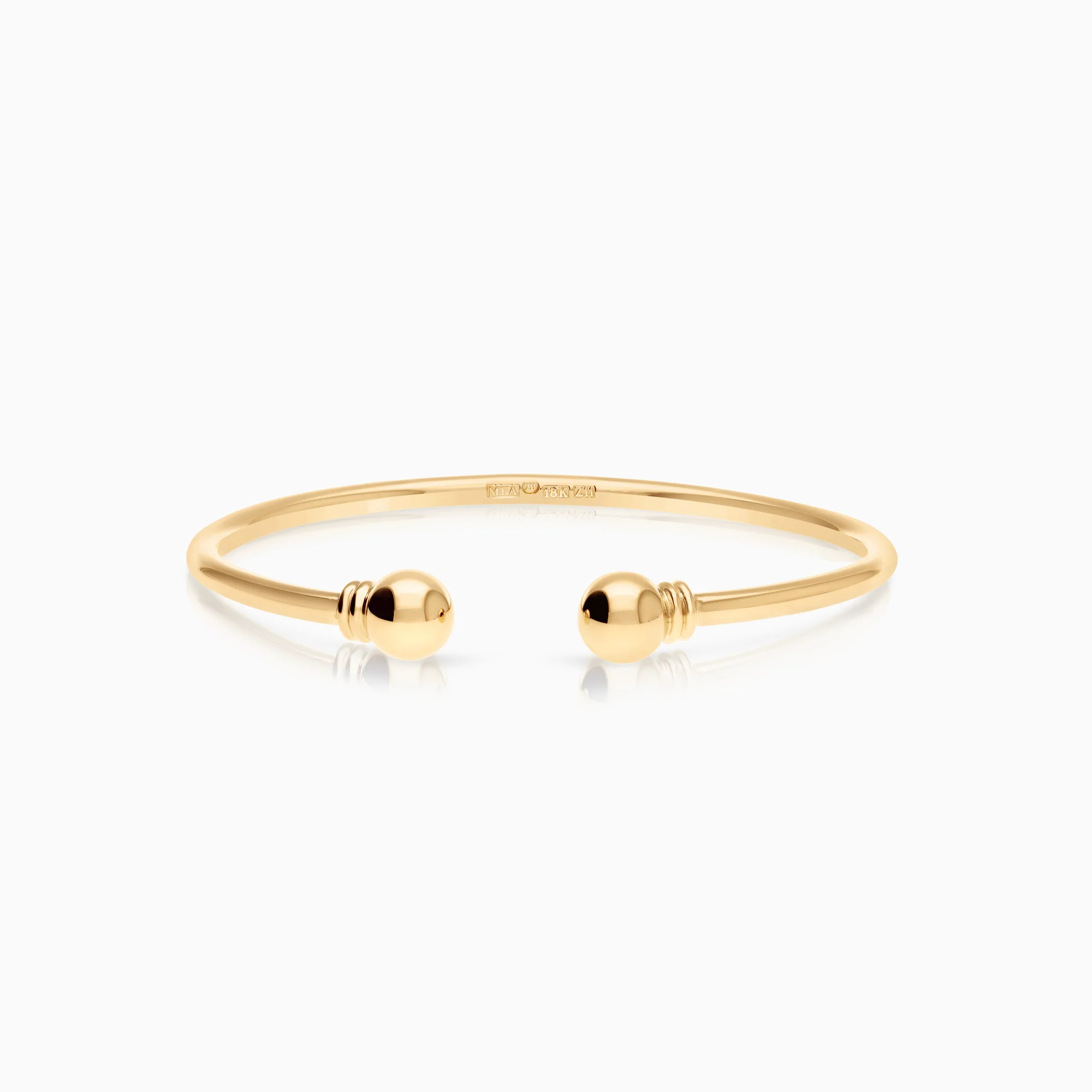 Bangle 20.01g 18K gold