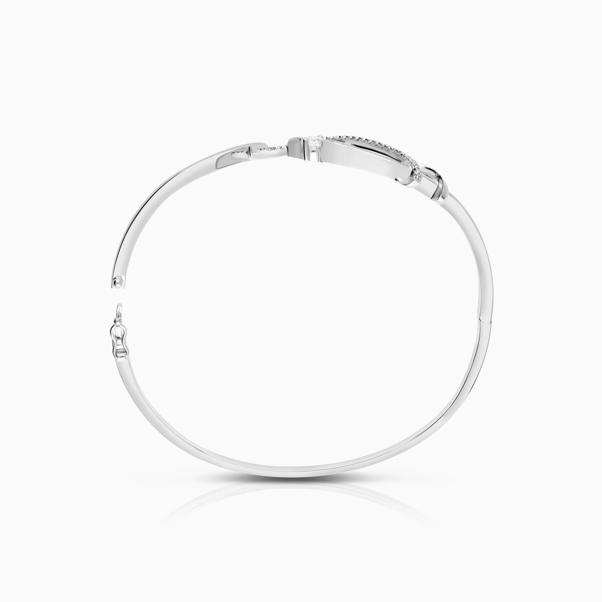 Bangle diamonds 0.36ct 18K white gold - Image 2