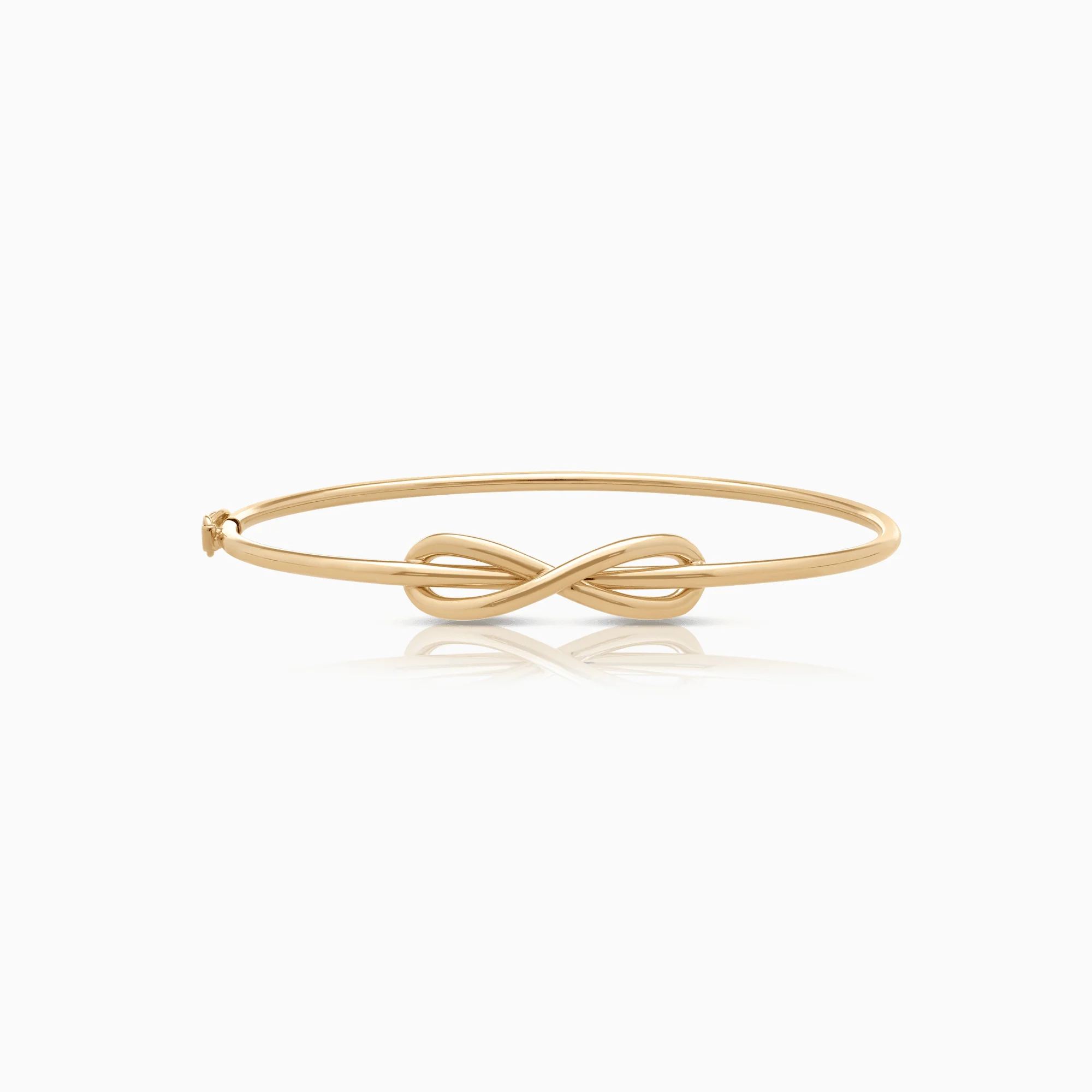 Infinity Bangle 4.98g 18K Gold