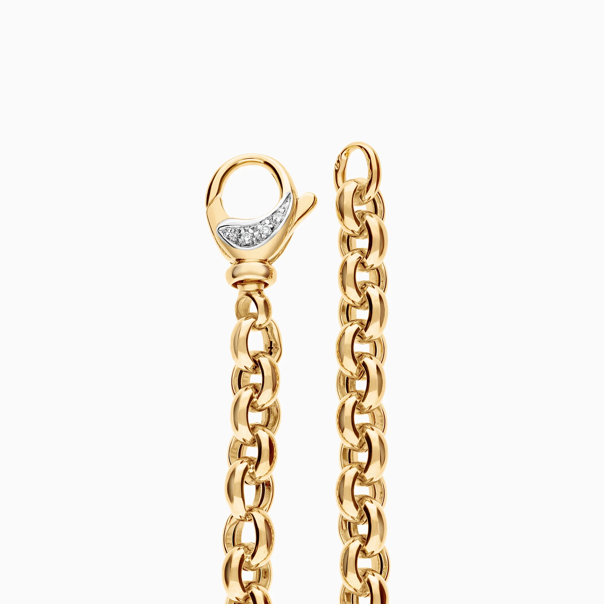 Pea chain bracelet 17.64g 18K gold - Image 3