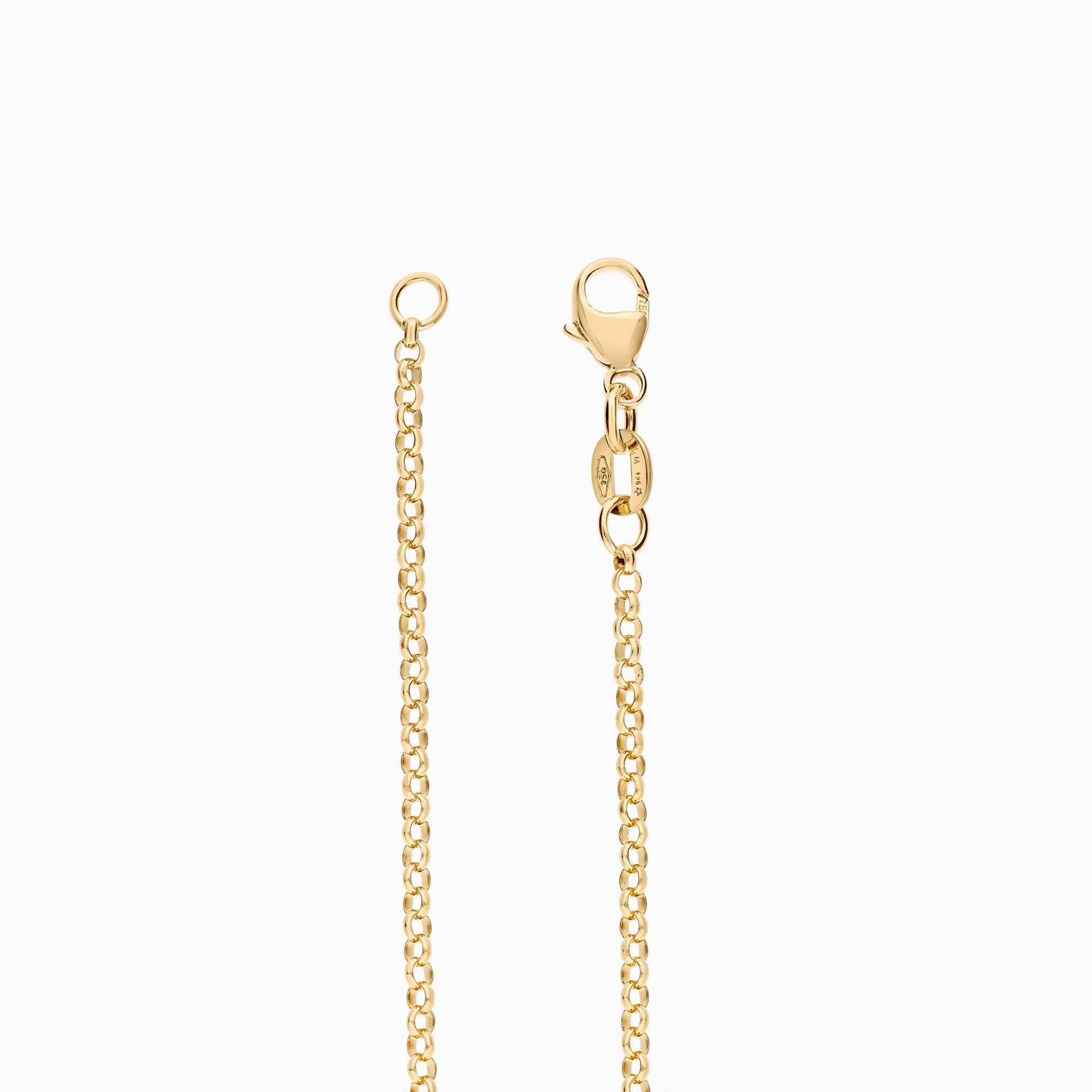 Rolo chain bracelet 2.18g 18K gold - Image 2