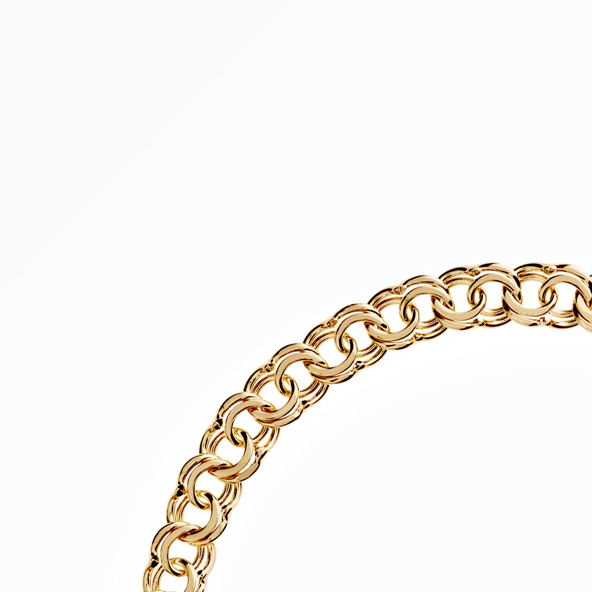 Bismarck bracelet 10.09g 18K gold - Image 2