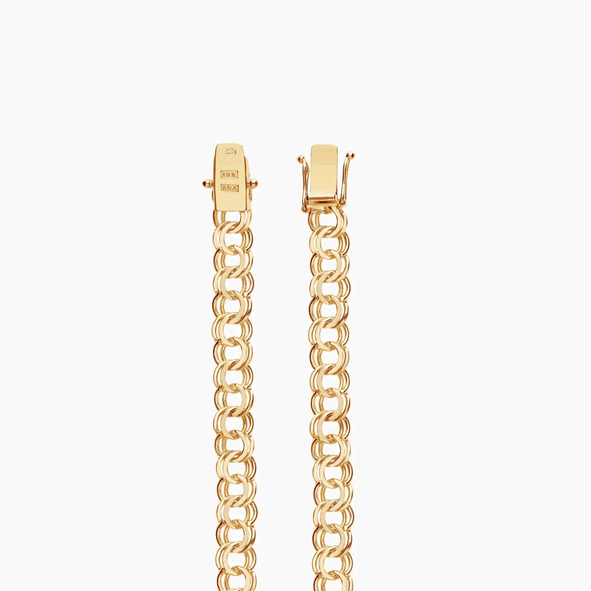 Bismarck bracelet 10.35g 18K gold - Image 2