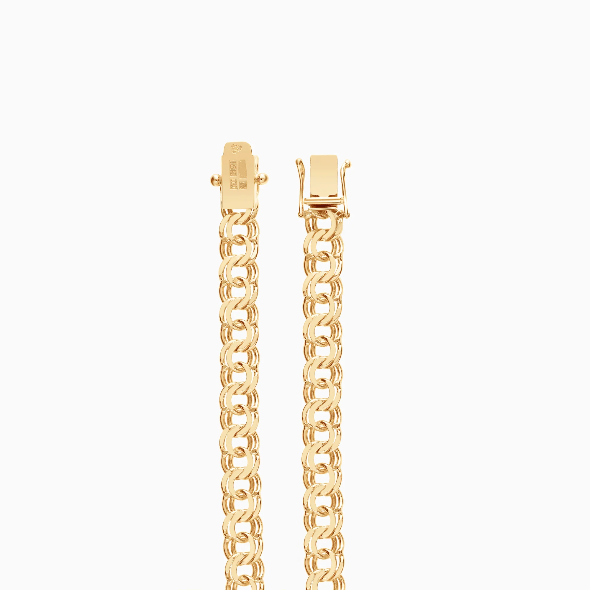 Bismarck bracelet 12.08g 18K gold - Image 2