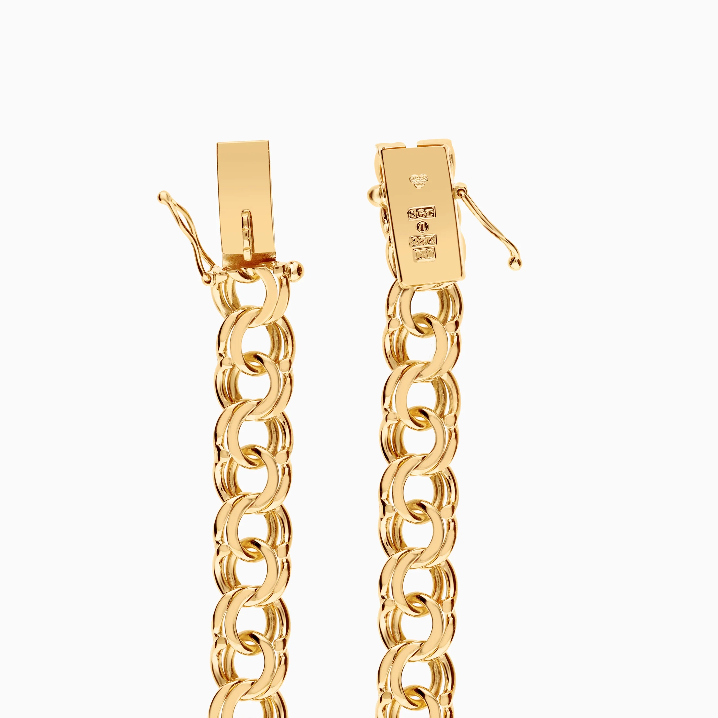 Bismarck bracelet 14.29g 18K gold - Image 2