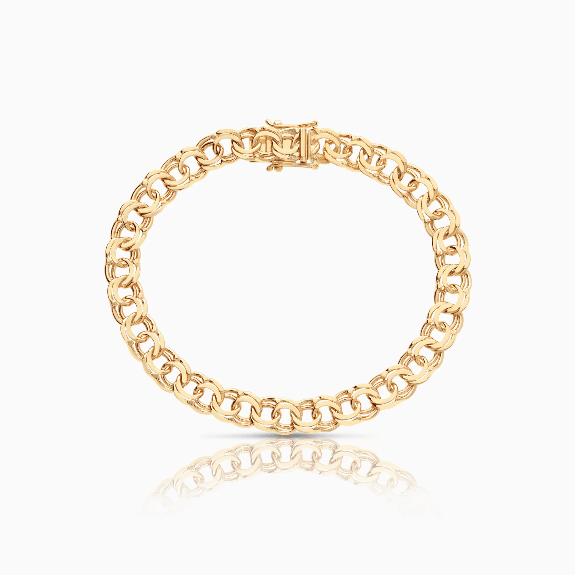 Bismarck bracelet 16.16g 18K gold