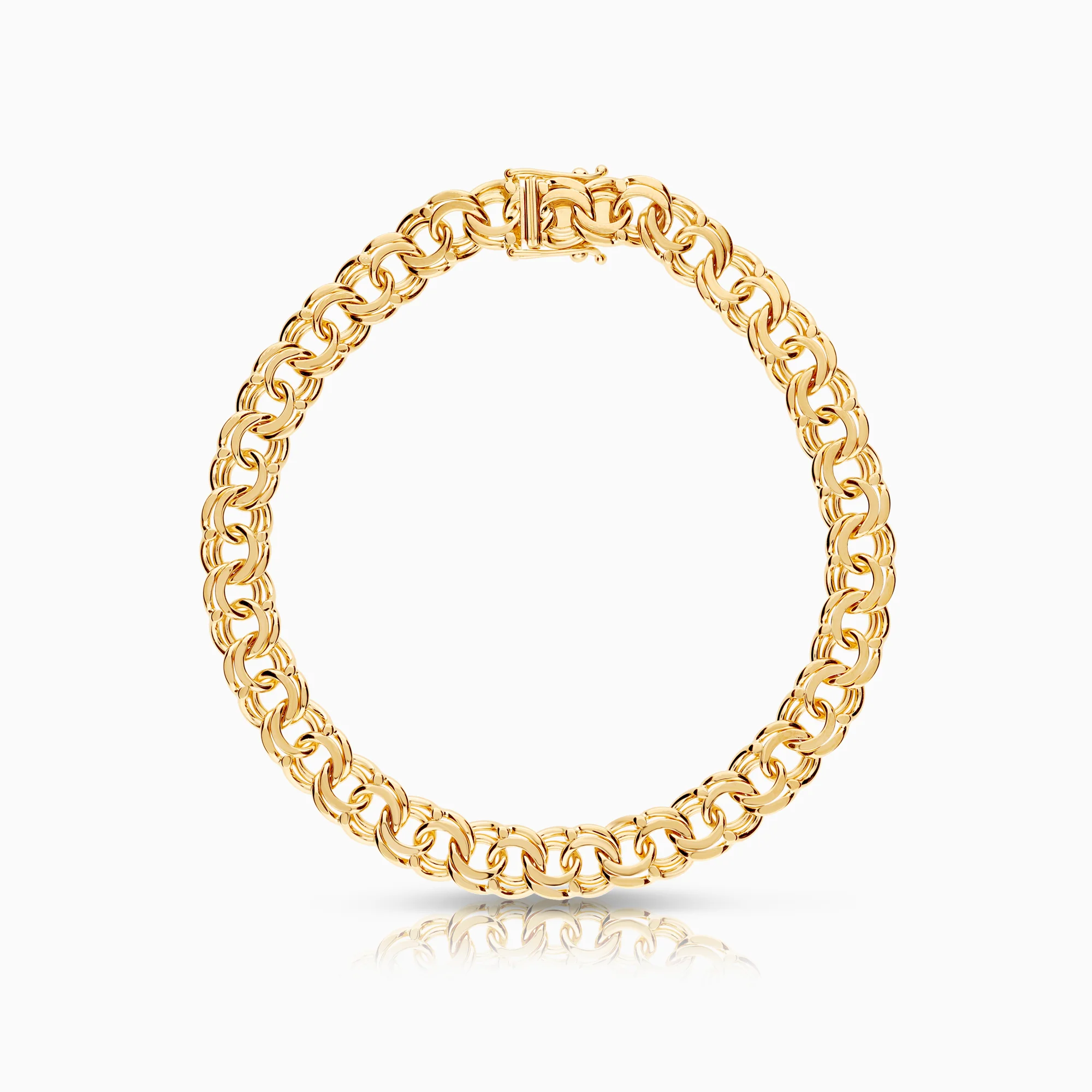 Bismarck bracelet 22.68g 18K gold