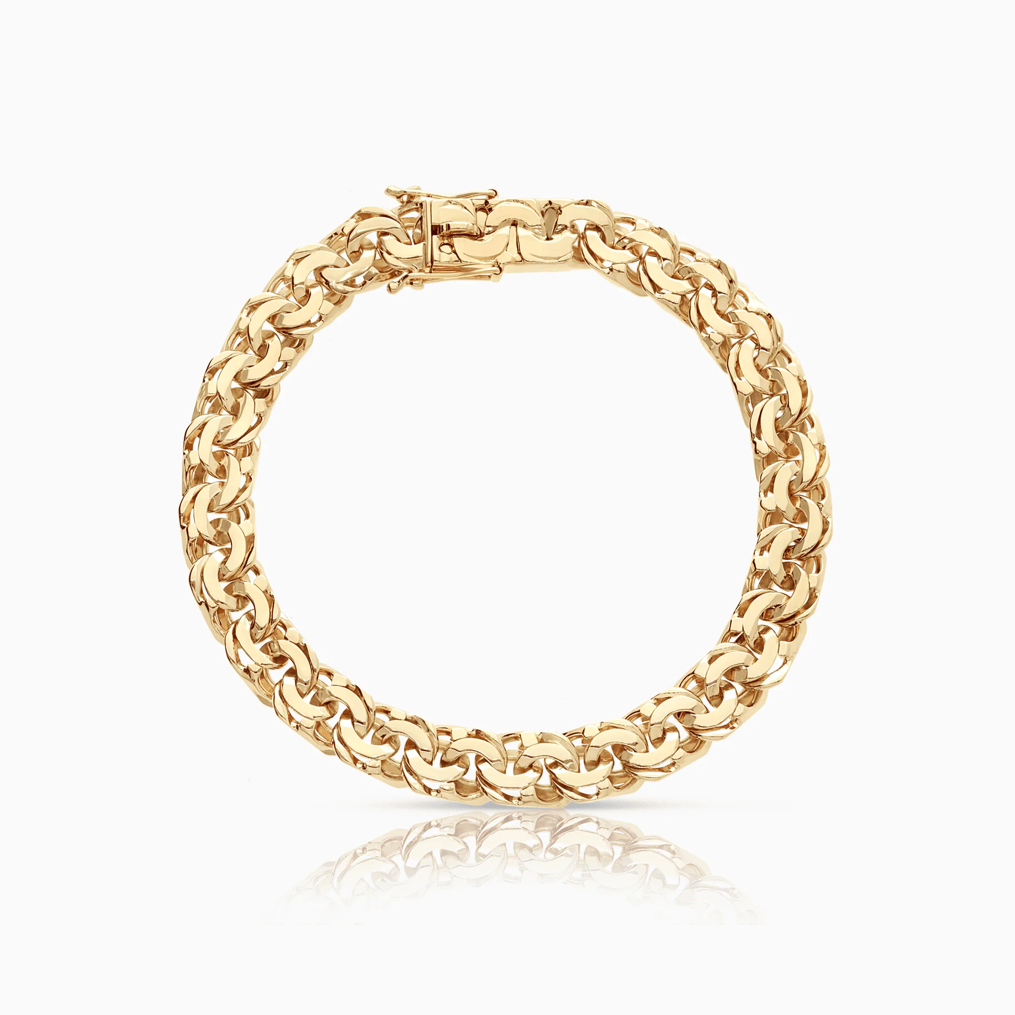 Bismarck bracelet 22.80g 18K gold