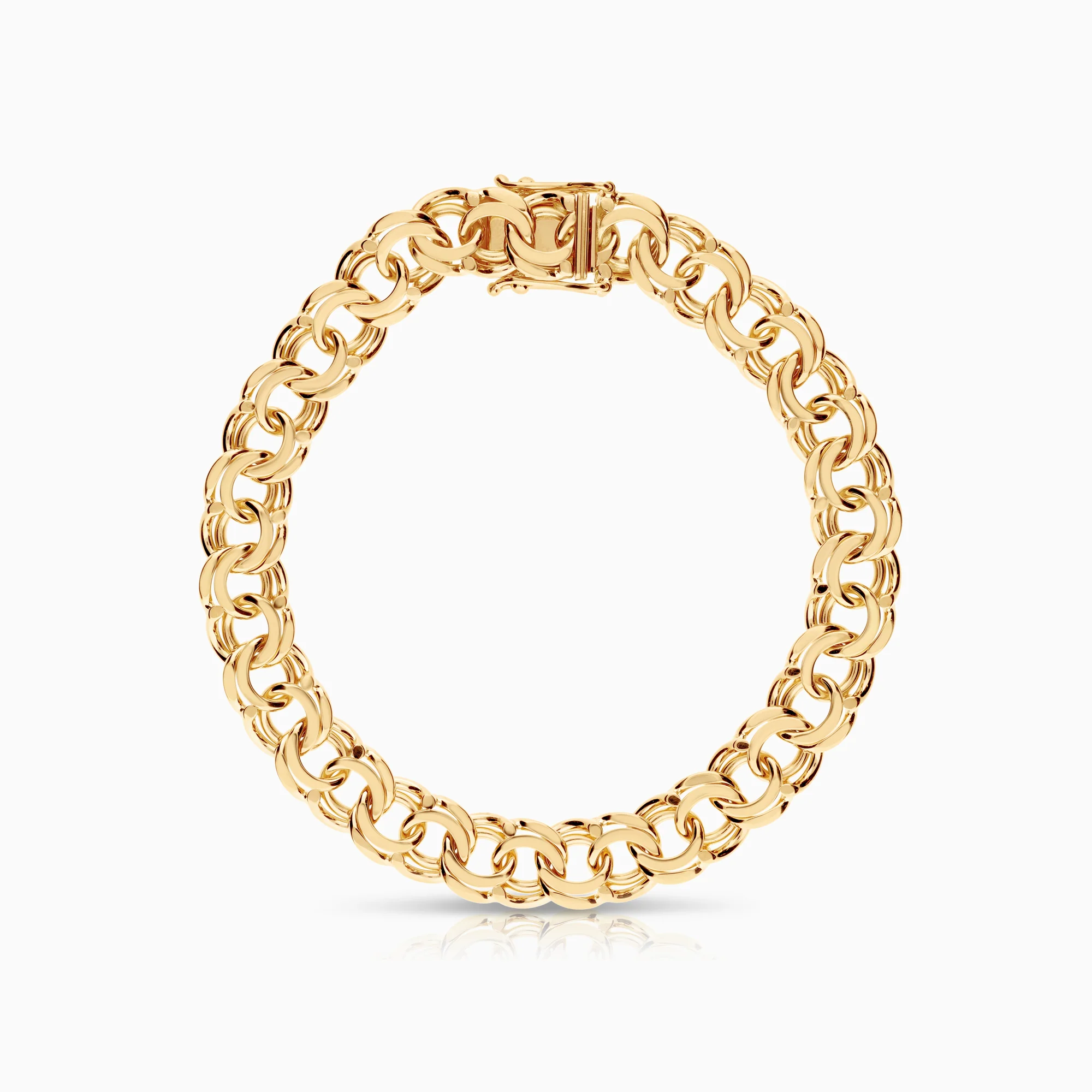 Bismarck bracelet 24.13g 18K gold