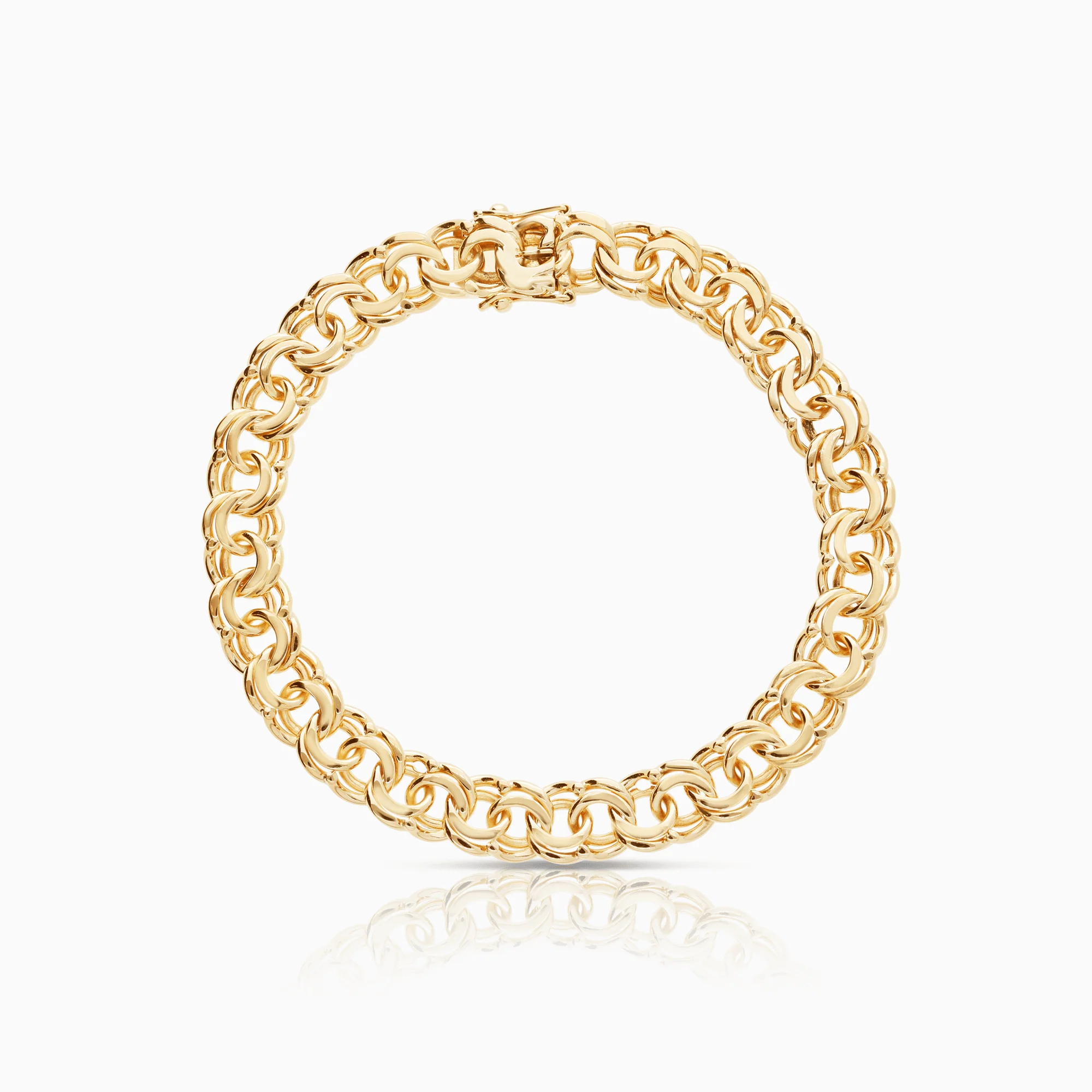 Bismarck bracelet 25.22g 18K gold