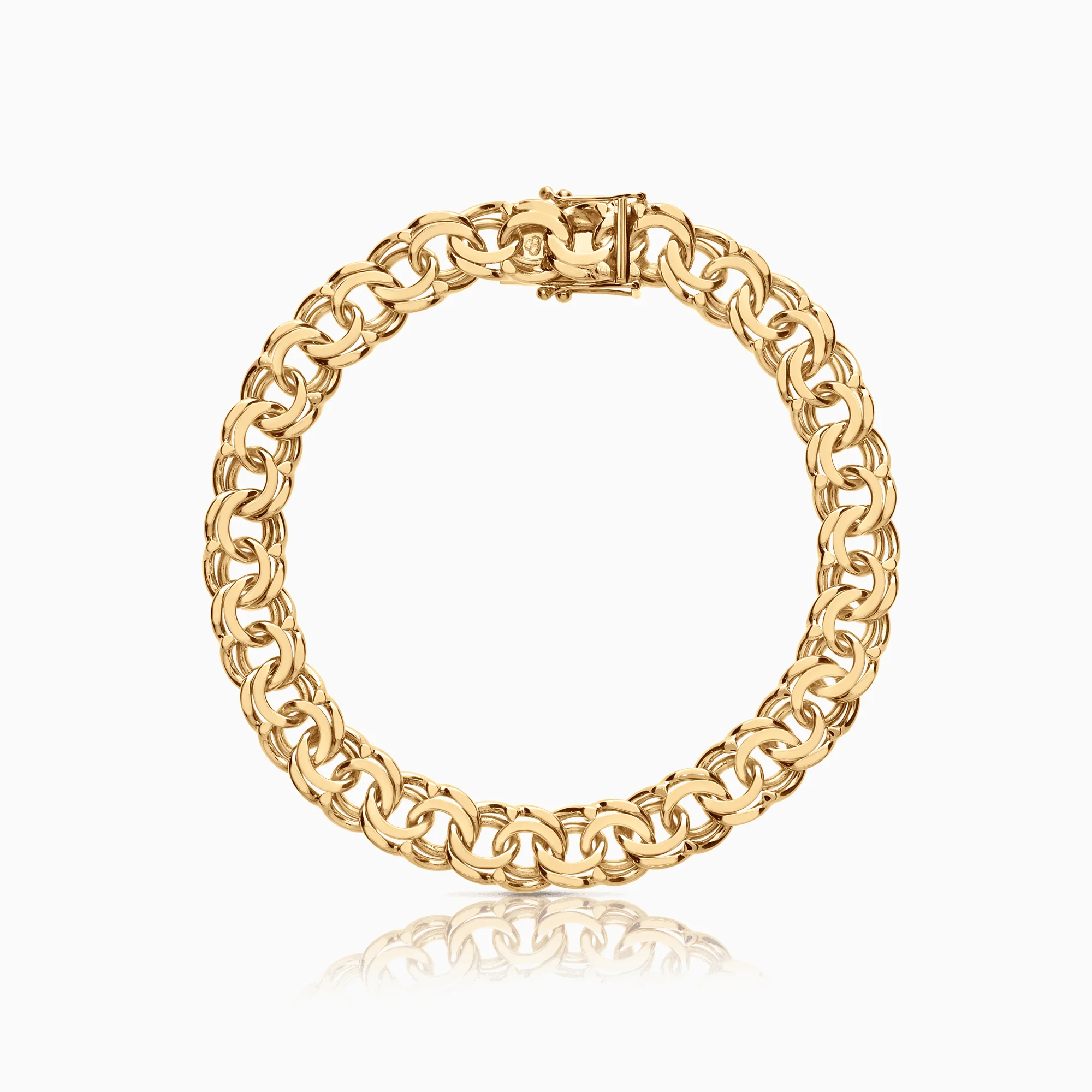 Bismarck Bracelet 25.38g 18K Gold