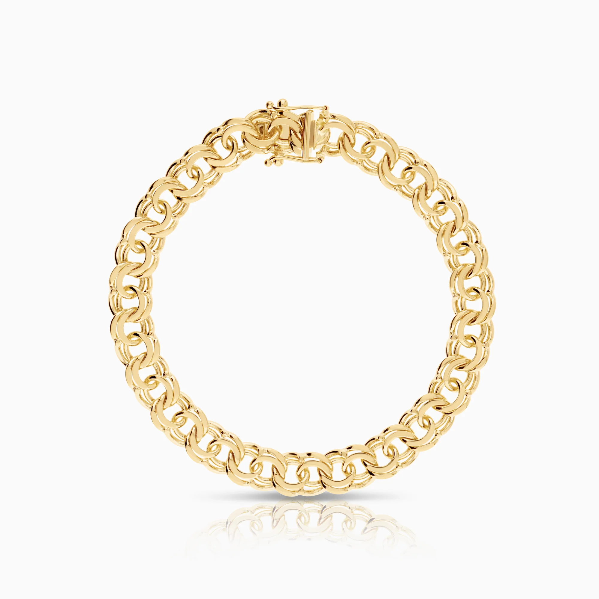 Bismarck bracelet 26.52g 18K gold