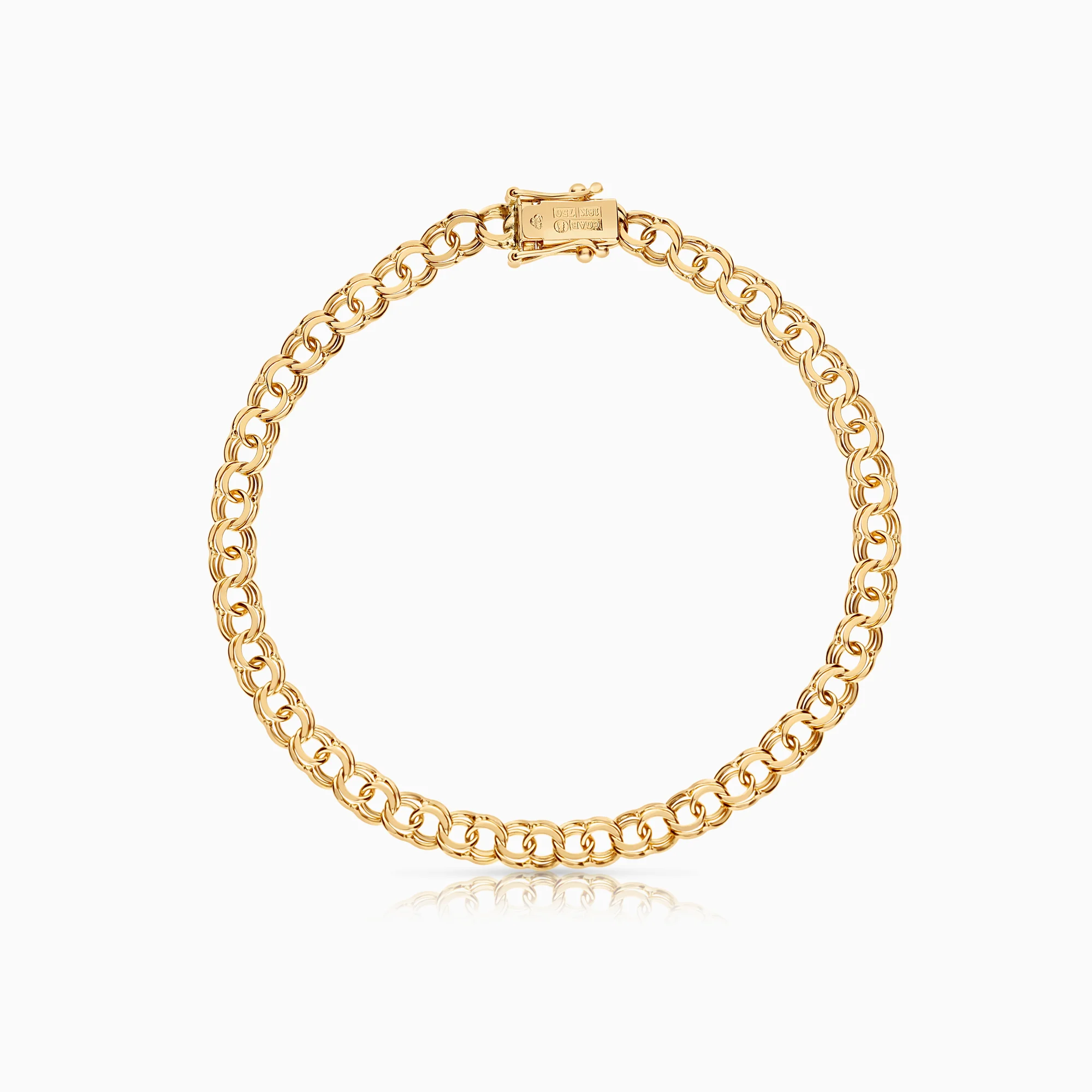 Bismarck bracelet 8.02g 18K gold