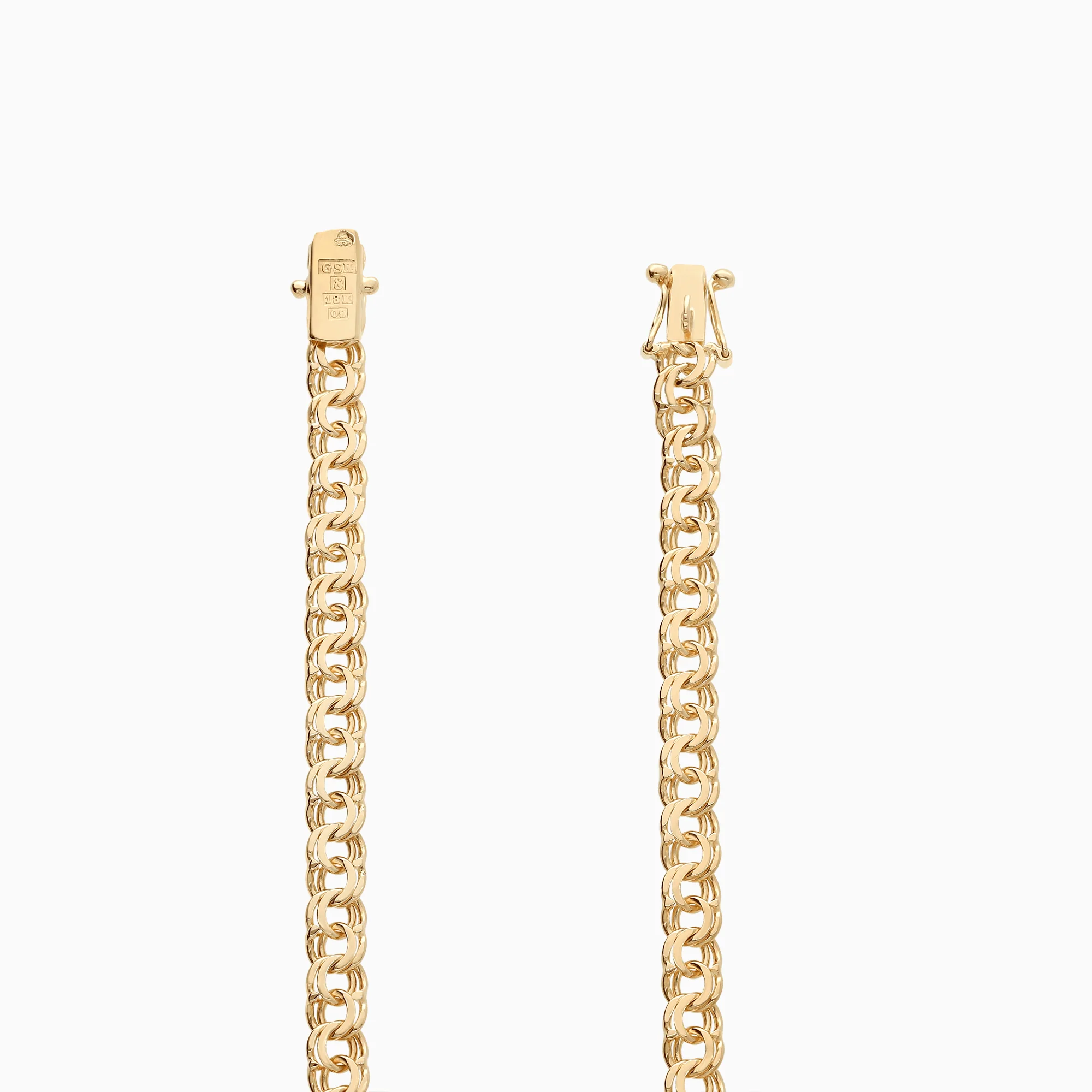 Bismarck bracelet 8.28g 18K gold - Image 2