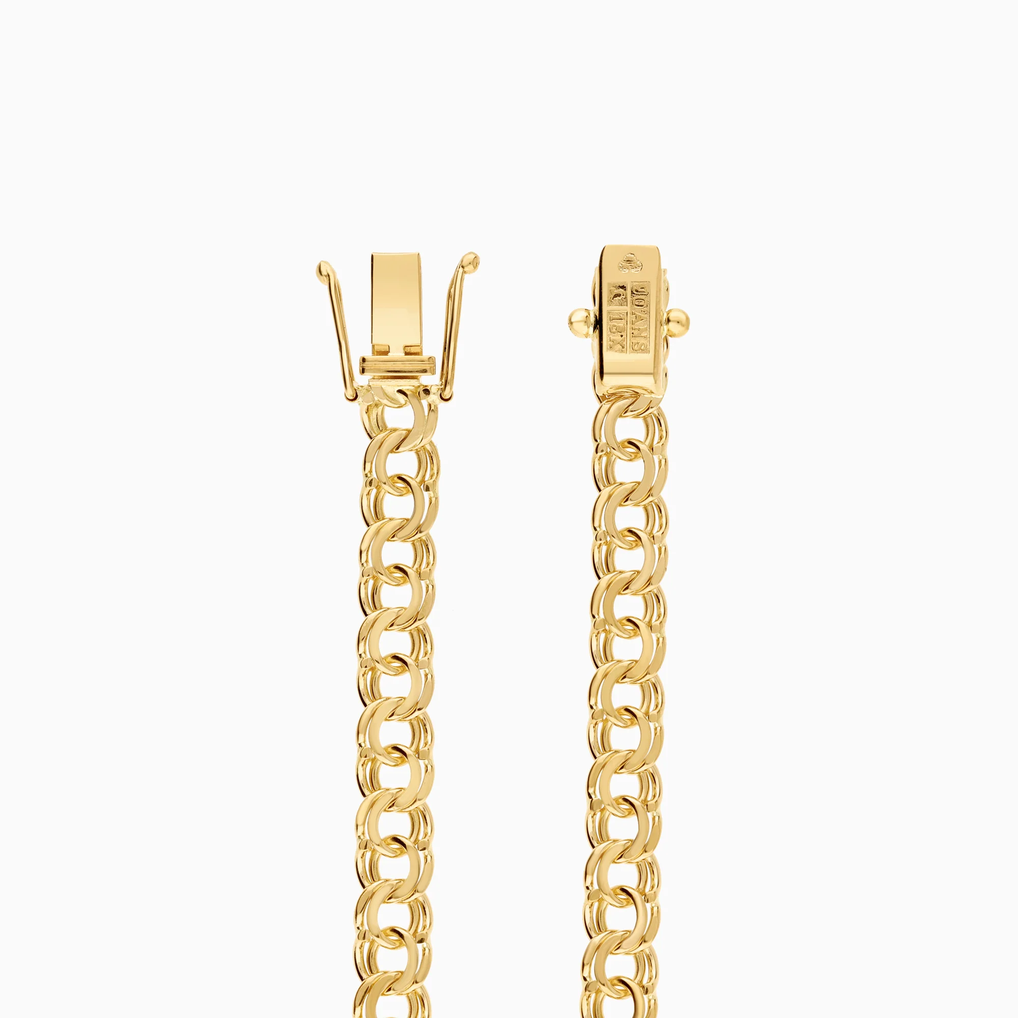 Bismarck bracelet 9.53g 18K gold - Image 2
