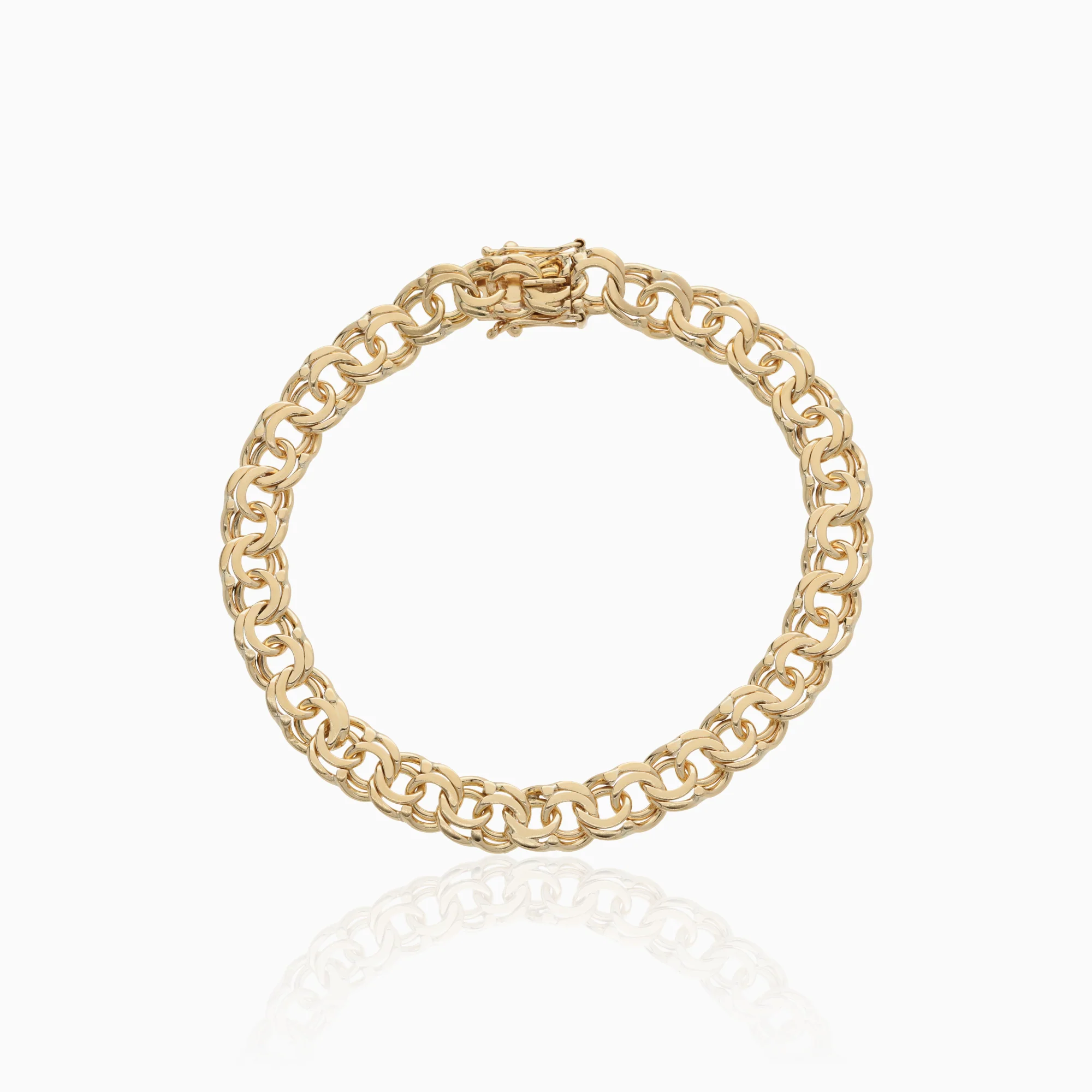 Bismarck bracelet 15.9g 18K gold