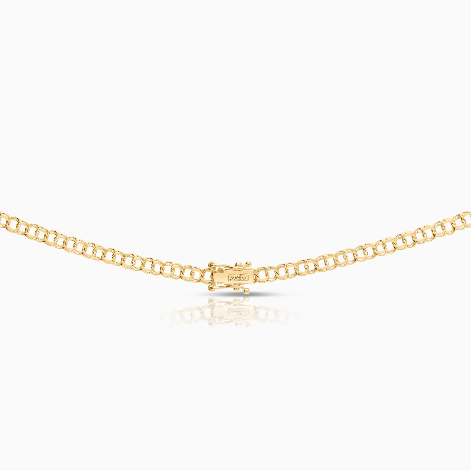 Bismarck necklace 10.09g 18K gold - Image 2