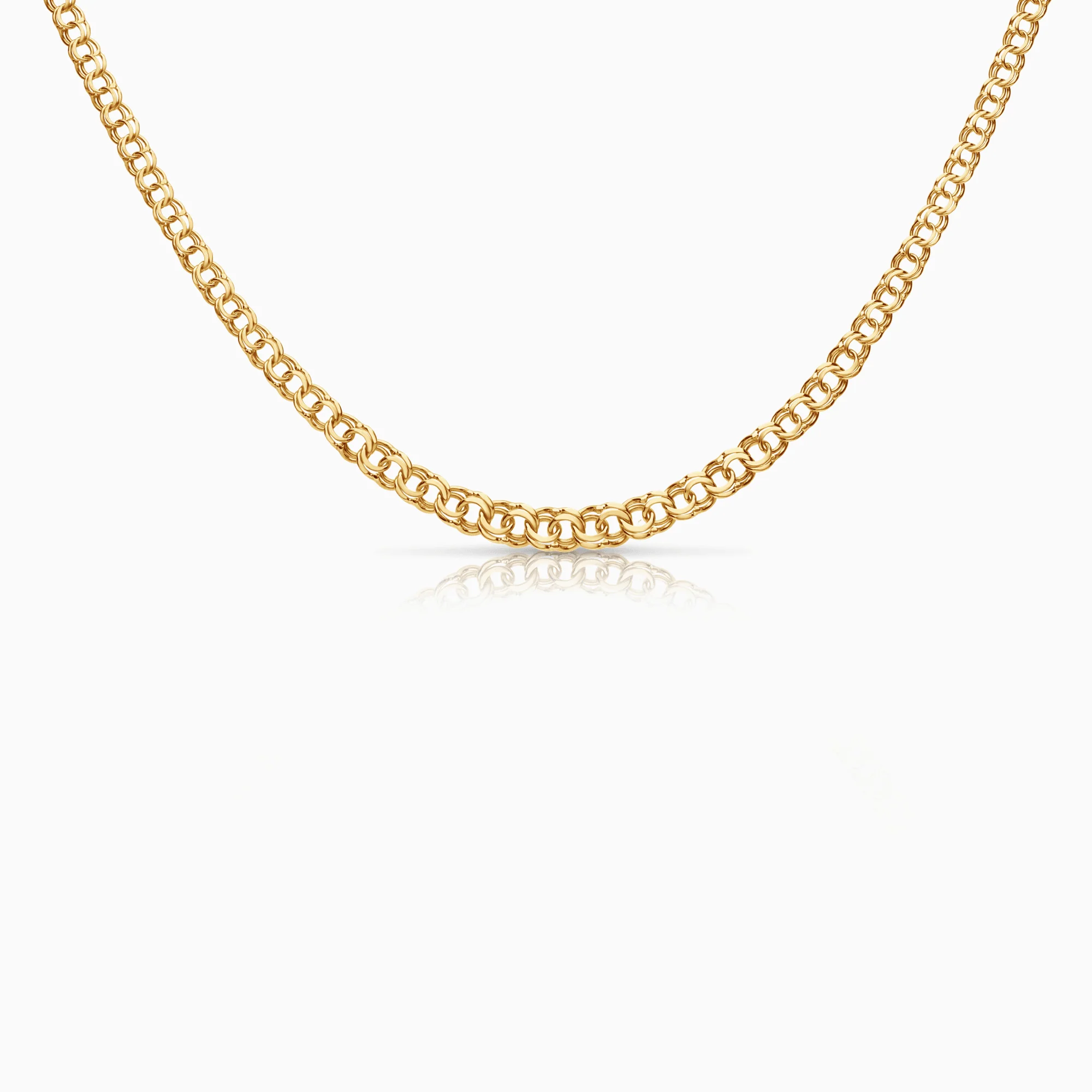 Bismarck necklace 10.67g 18K gold