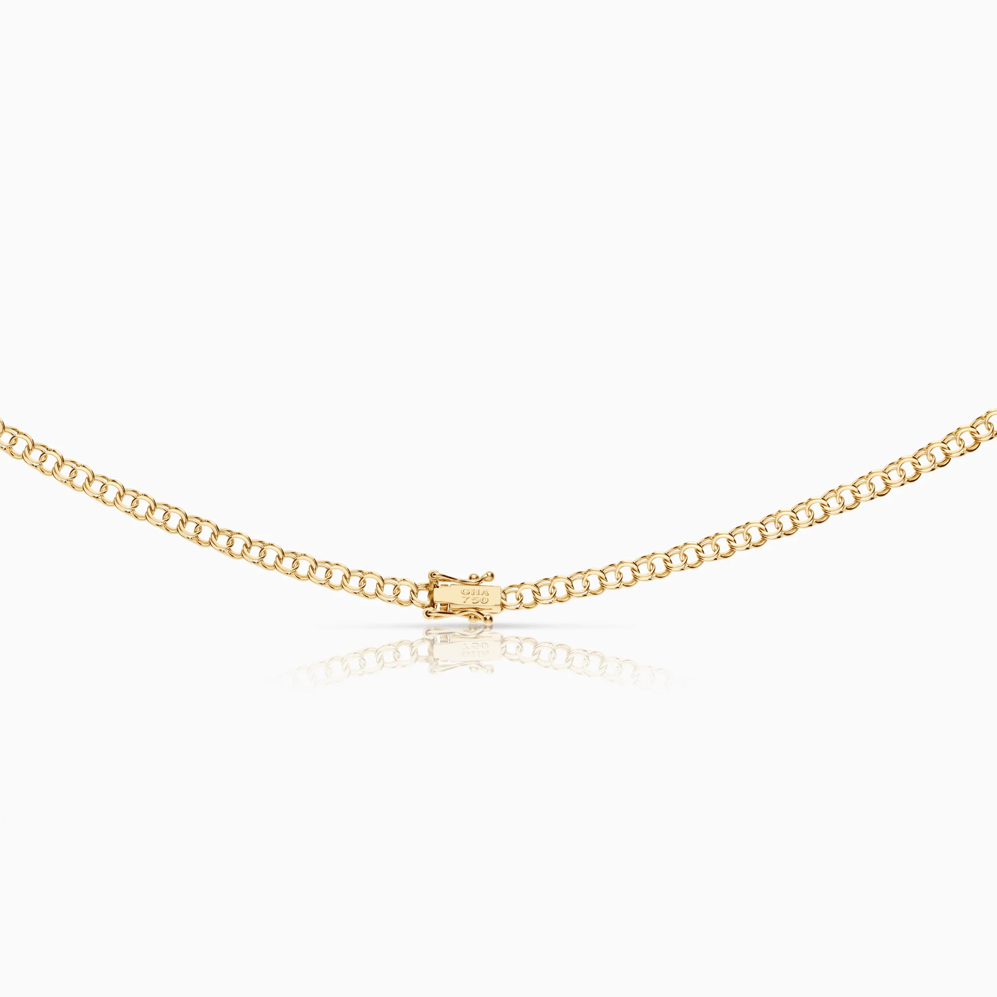 Bismarck necklace 10.92g 18K gold - Image 2