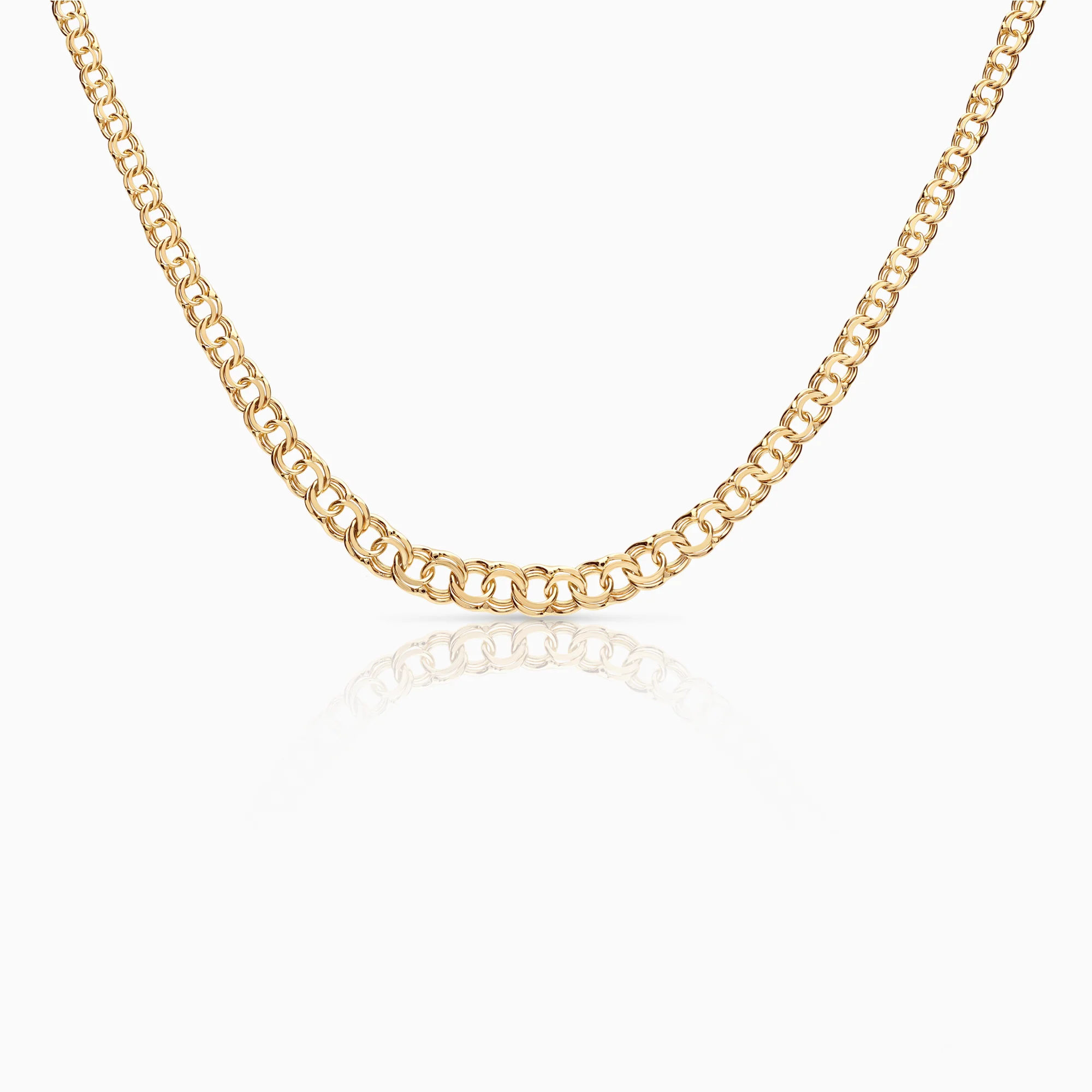 Bismarck necklace 11.43g 18K gold