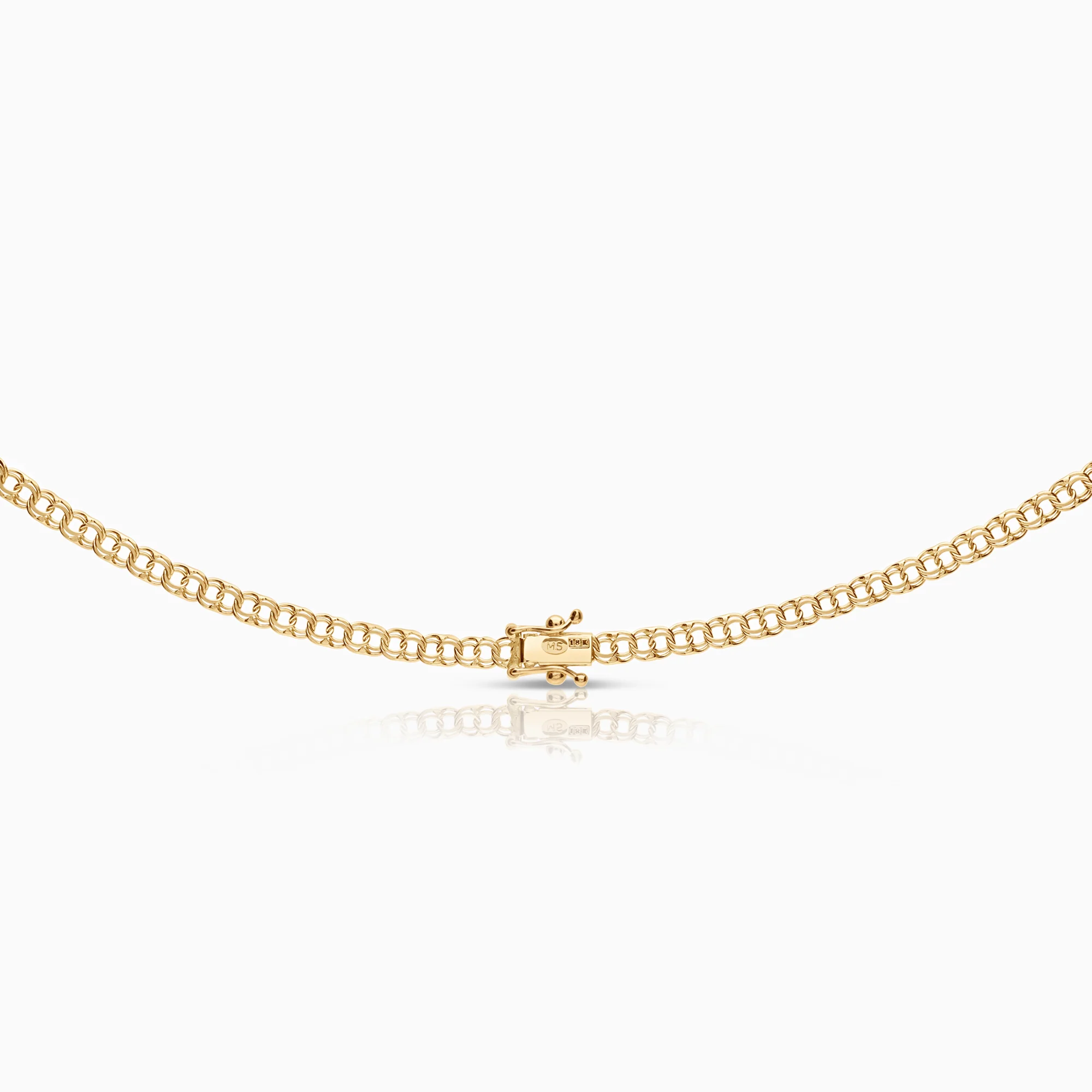 Bismarck necklace 11.43g 18K gold - Image 2