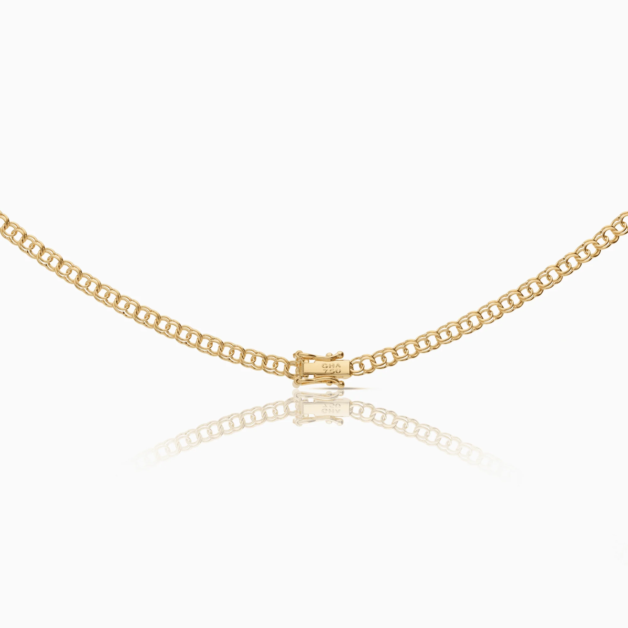 Bismarck necklace 12.43g 18K gold - Image 2