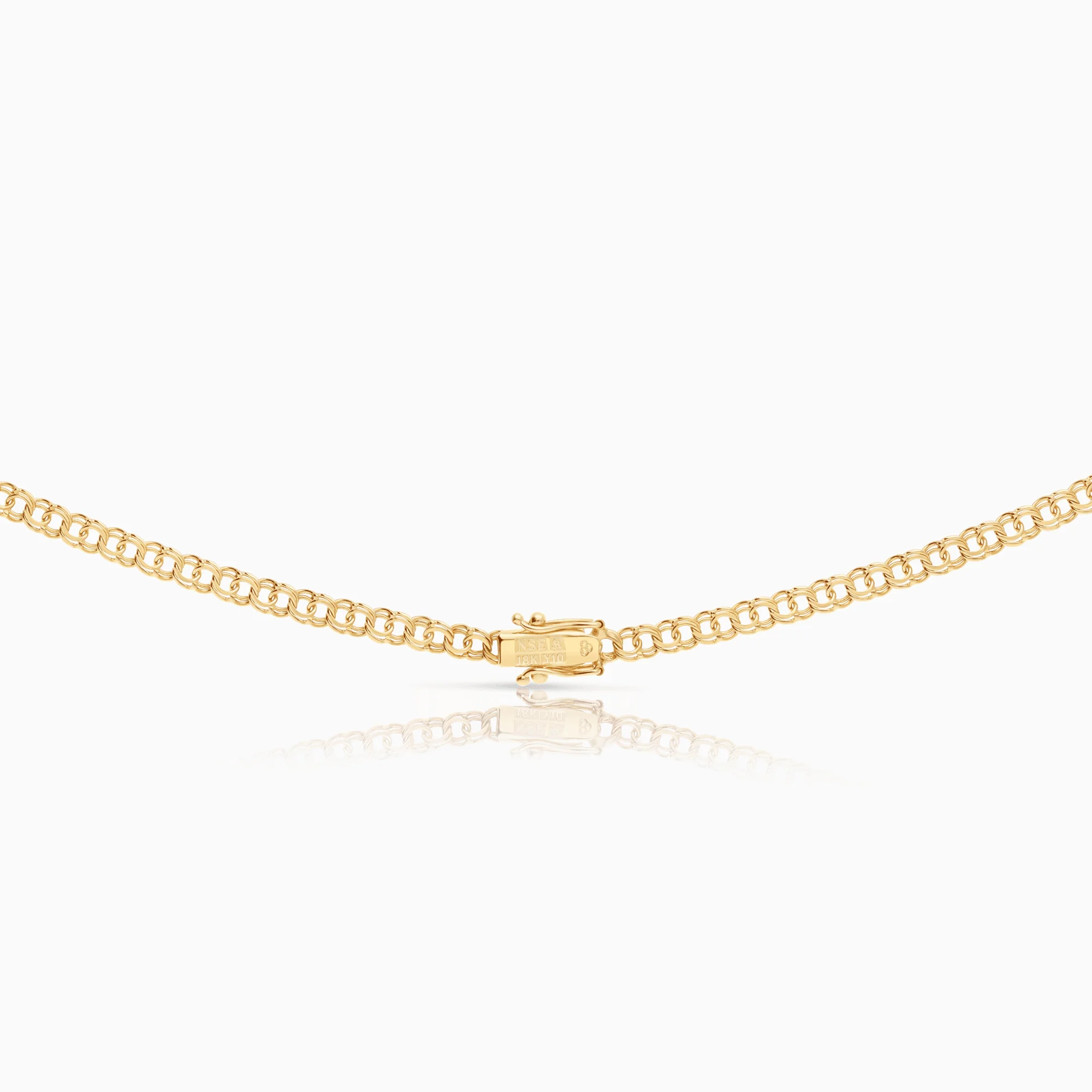 Bismarck necklace 13.80g 18K gold - Image 2