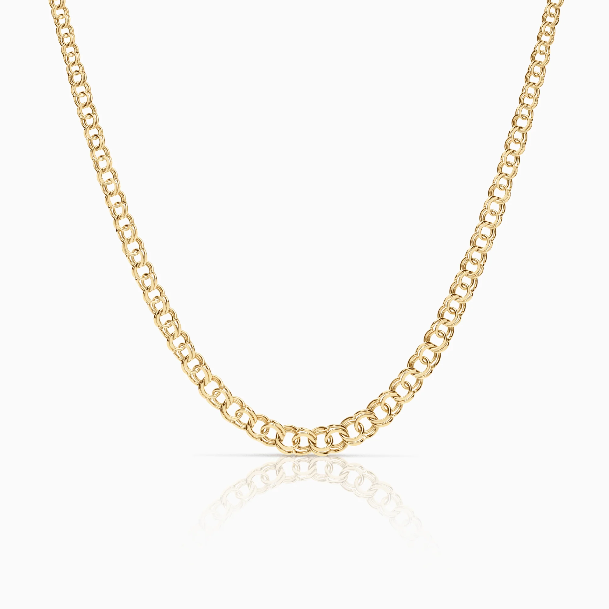 Bismarck necklace 16.18g 18K gold