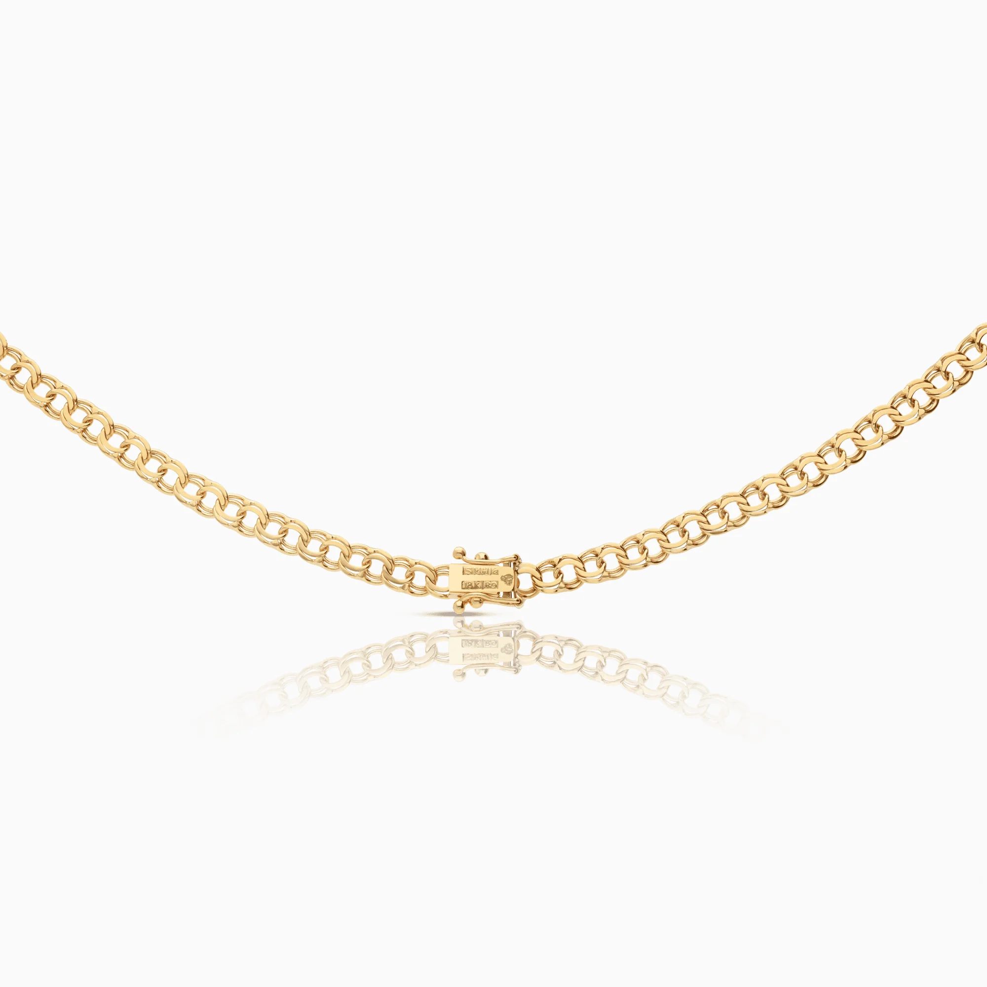 Bismarck necklace 17.88g 18K gold - Image 2