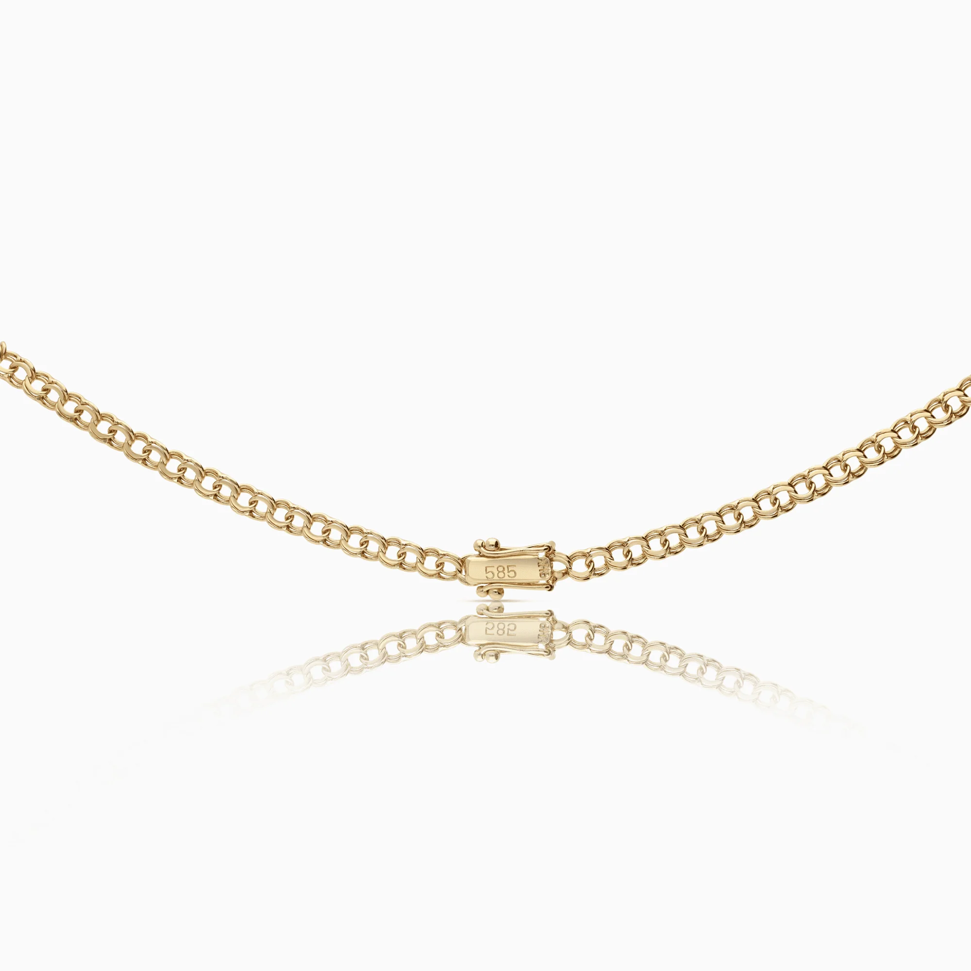 Bismarck necklace 19.10g 14K gold - Image 2
