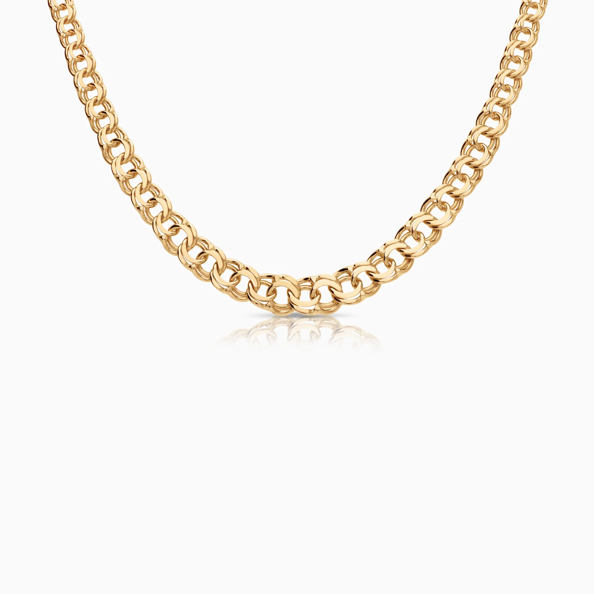 Bismarck necklace 21.28g 18K gold