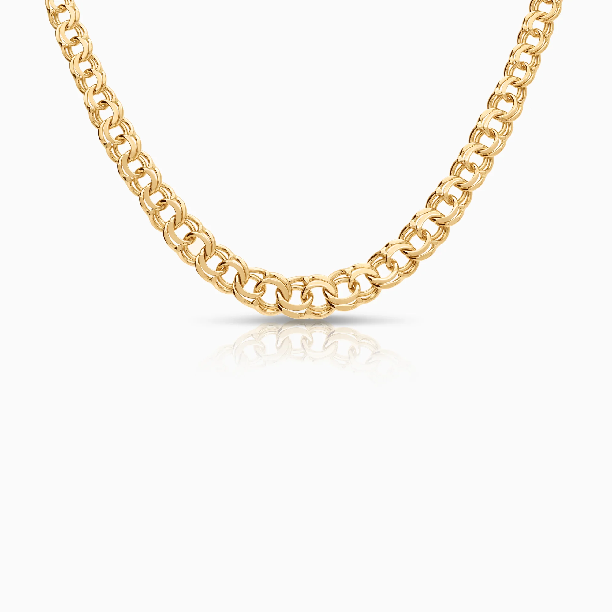Bismarck necklace 21.70g 18K gold