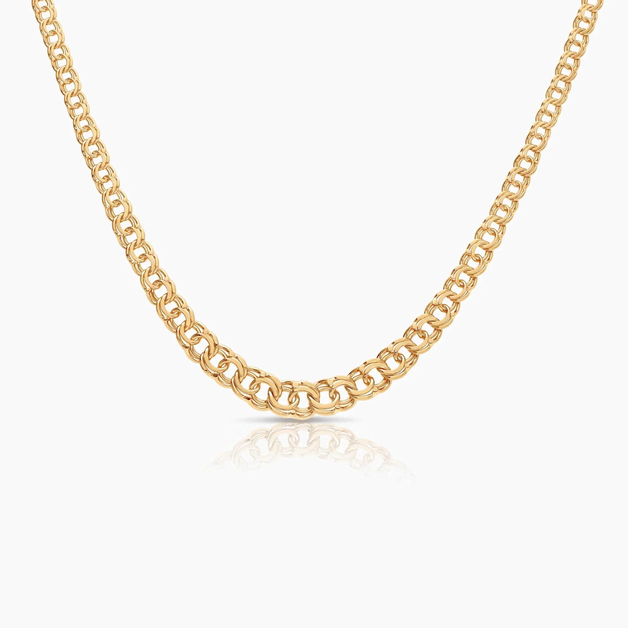 Bismarck necklace 21.12g 18K gold
