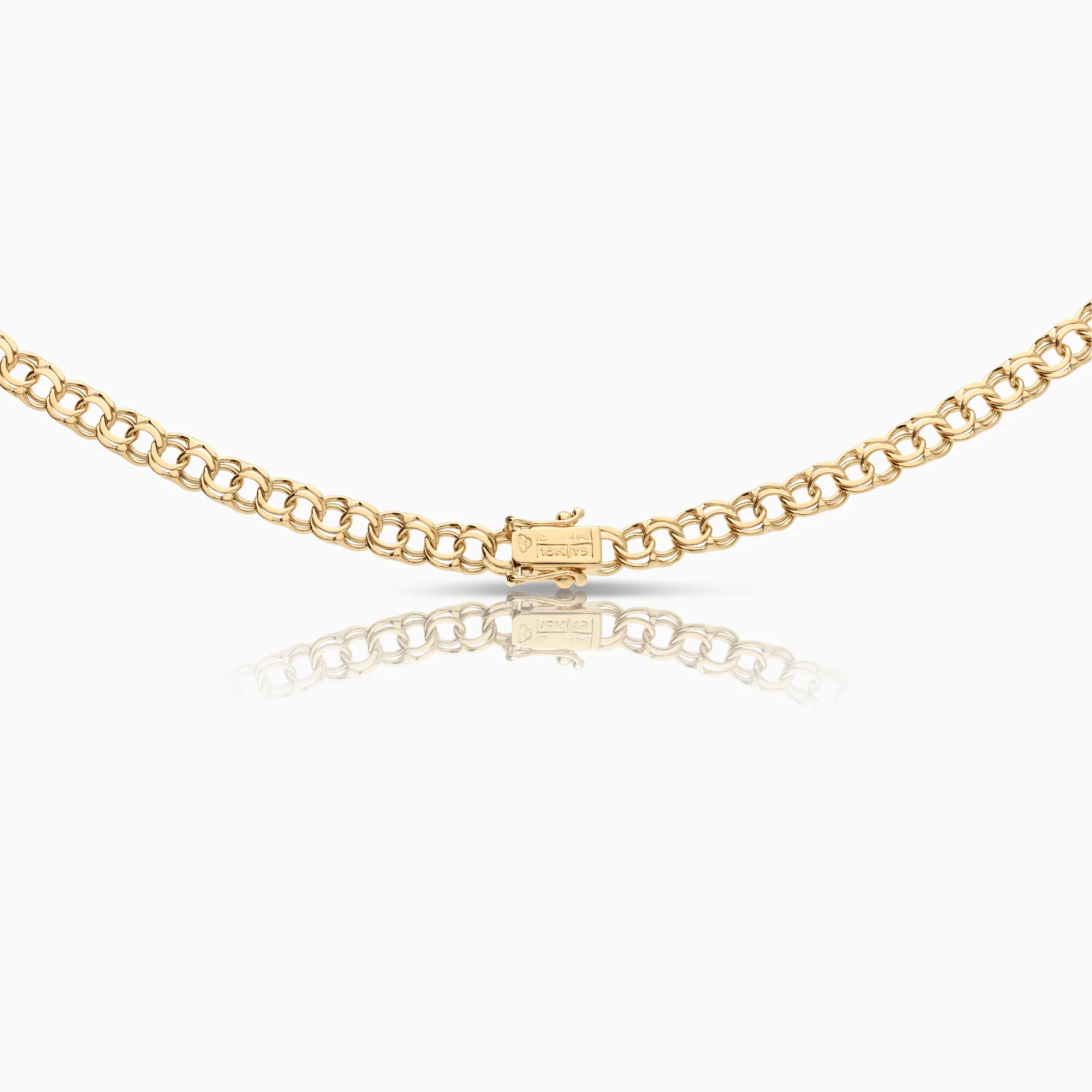 Bismarck necklace 23.98g 18K gold - Image 2