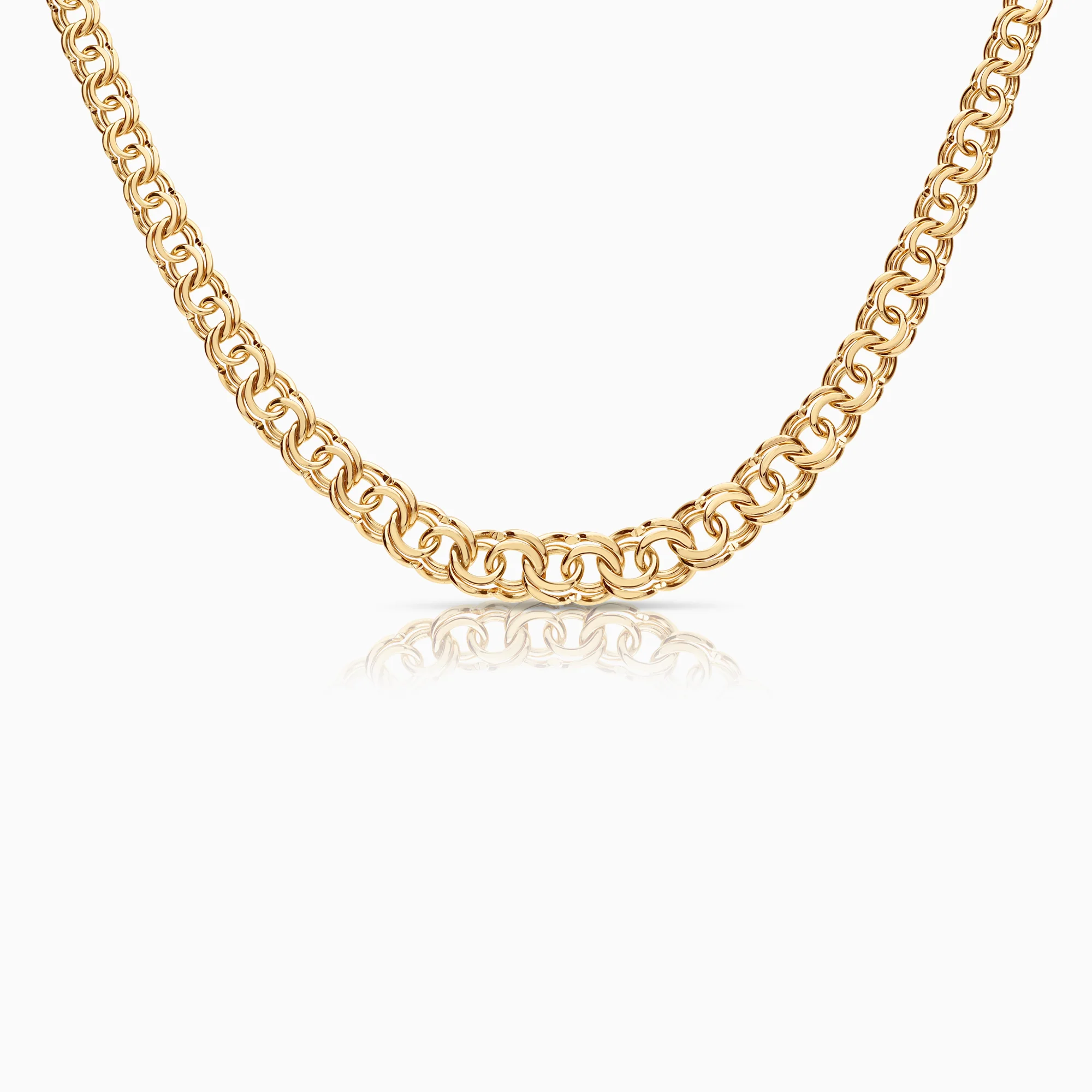 Bismarck necklace 25.55g 18K gold