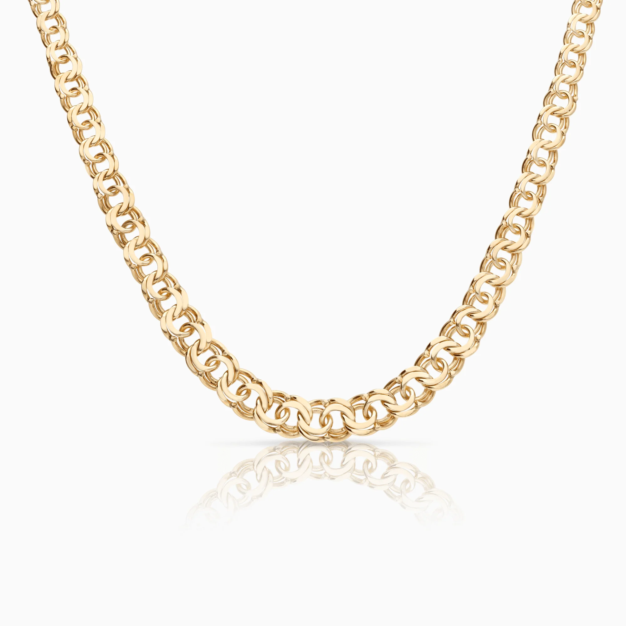 Bismarck necklace 29.45g 18K gold